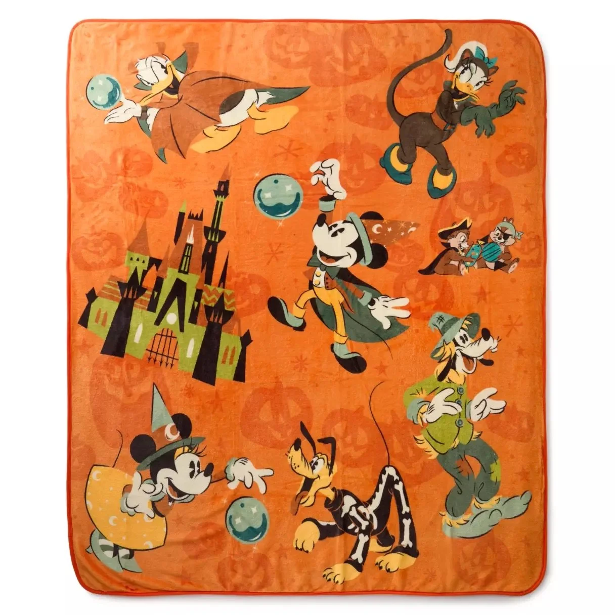 Mickey & Friends Halloween Throw Blanket