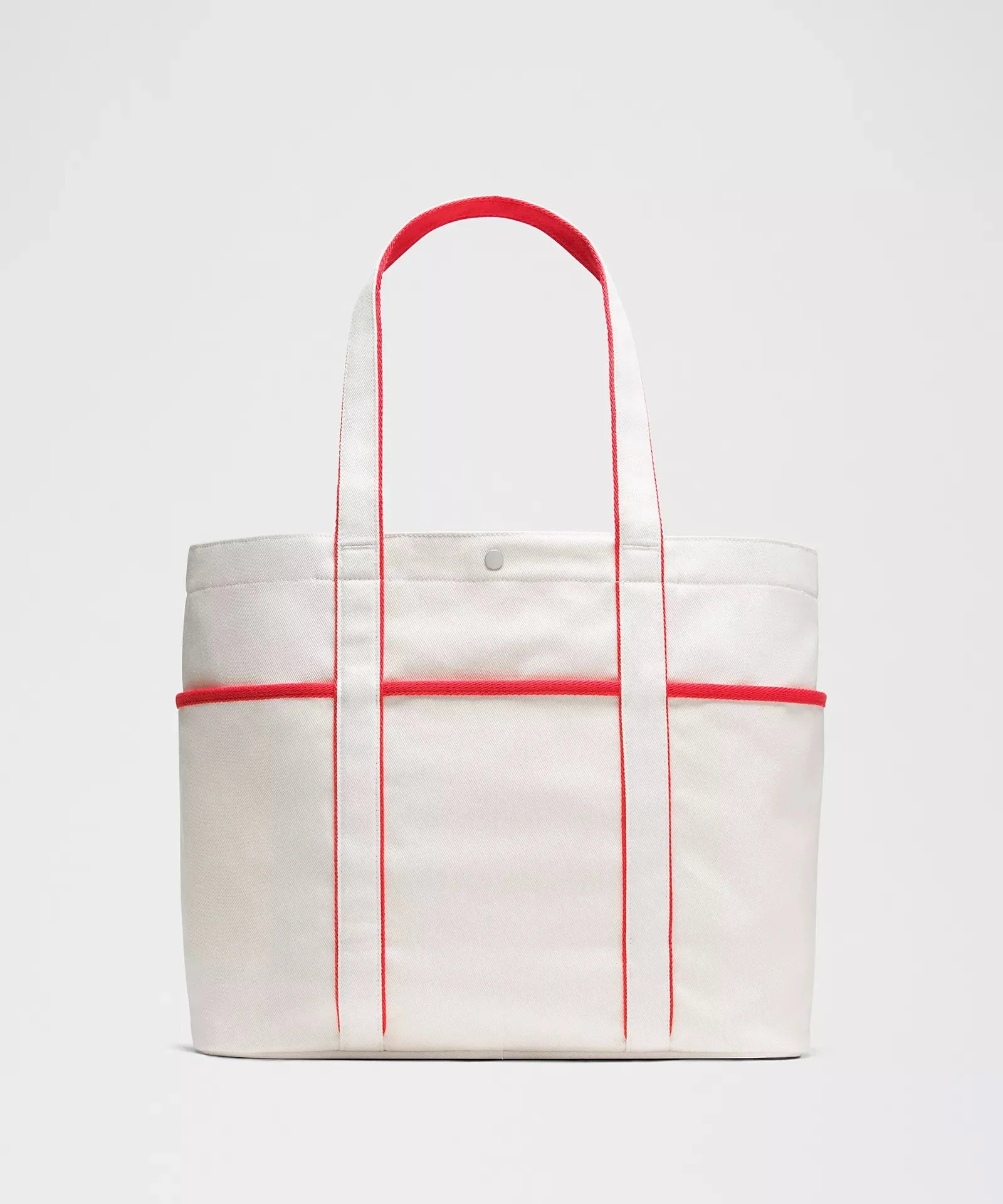 Daily Multi-Pocket Logo Canvas Tote Bag 20L