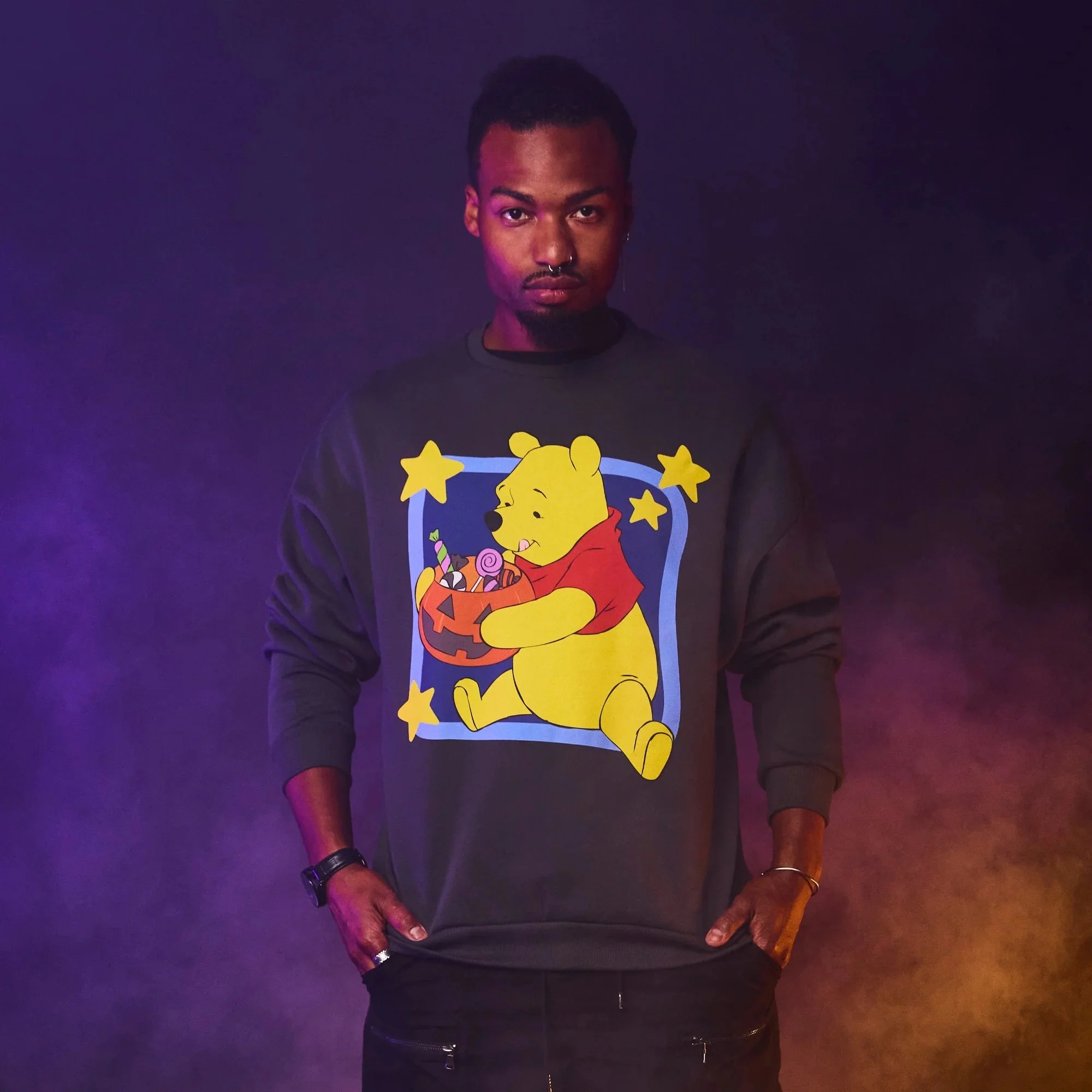 Pooh Halloween Crewneck