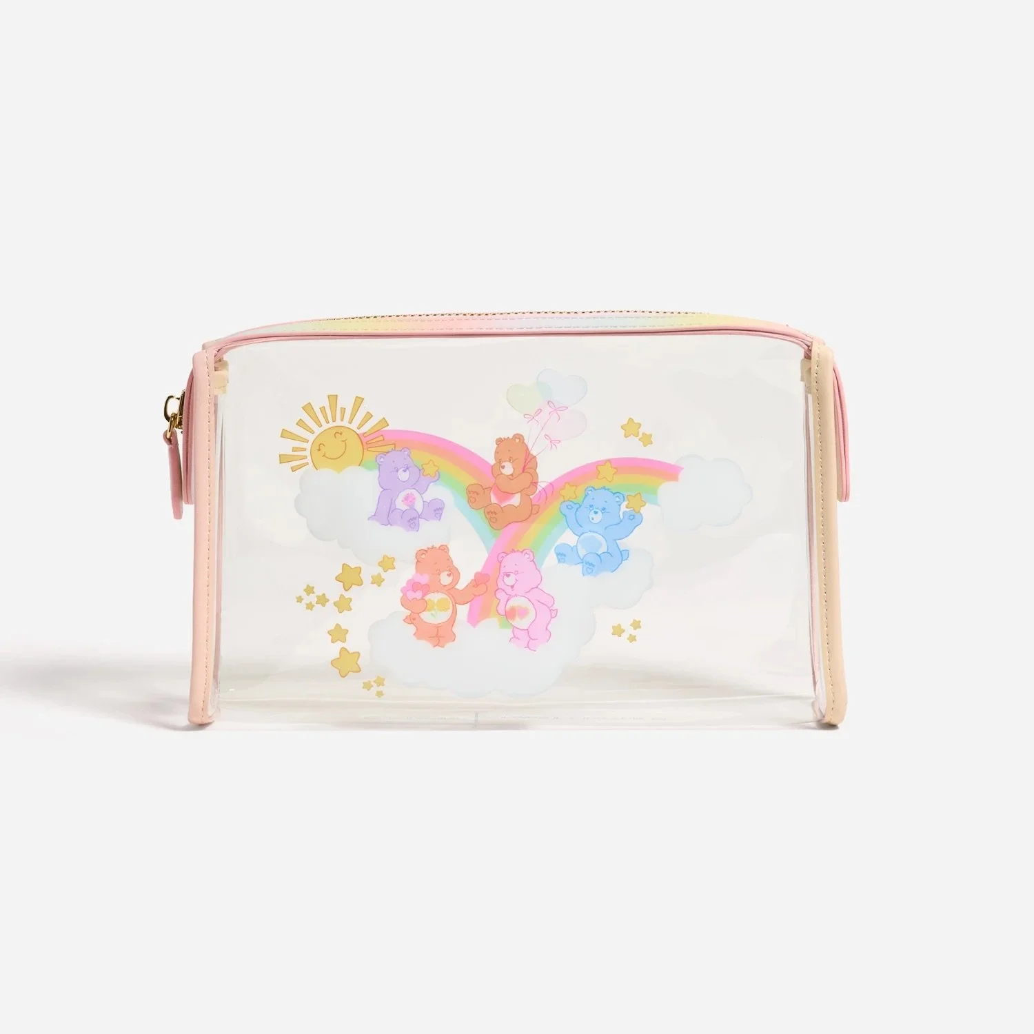 Rainbow Care Bears Large Travel Pouch
