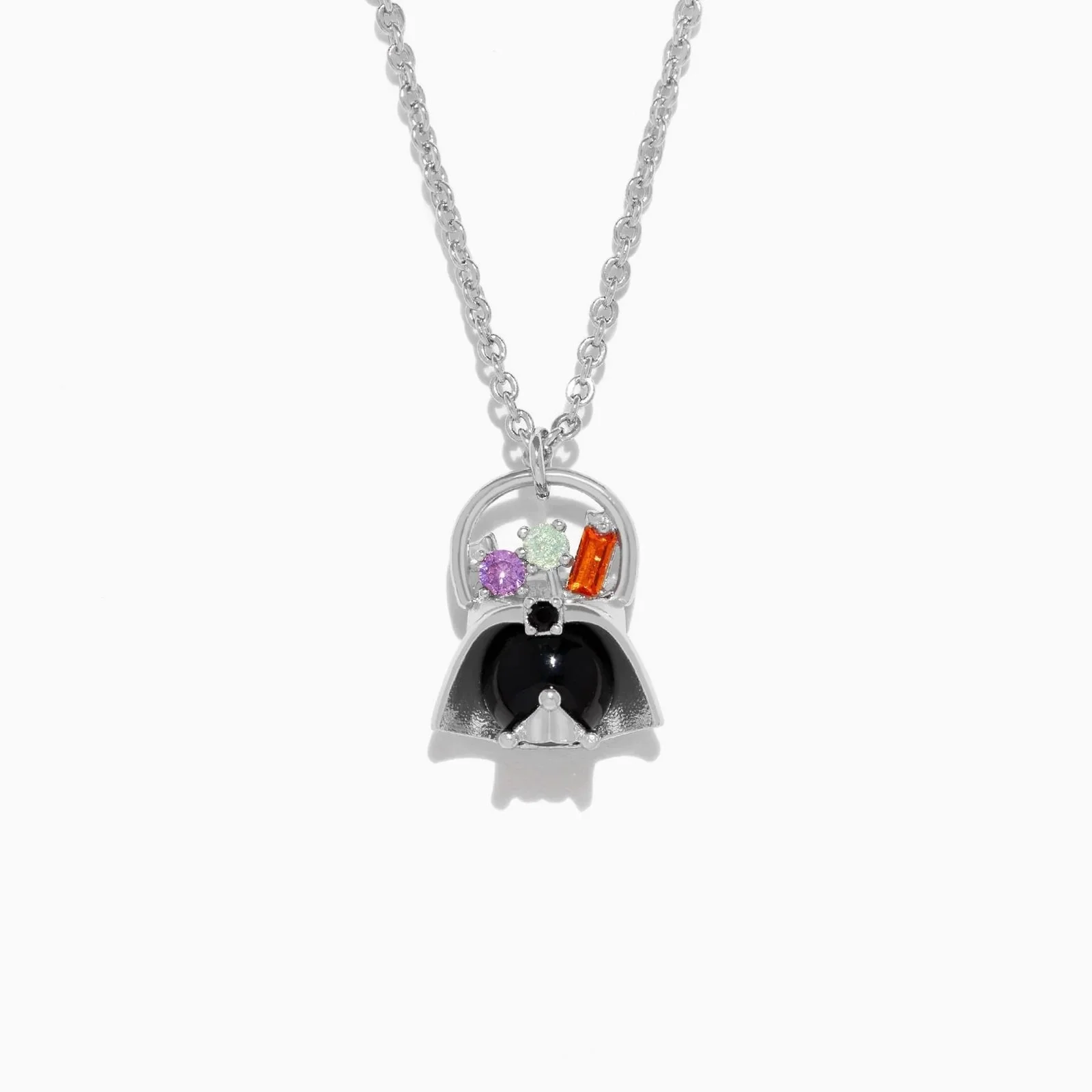 Darth Vader Trick or Treat Necklace - Silver