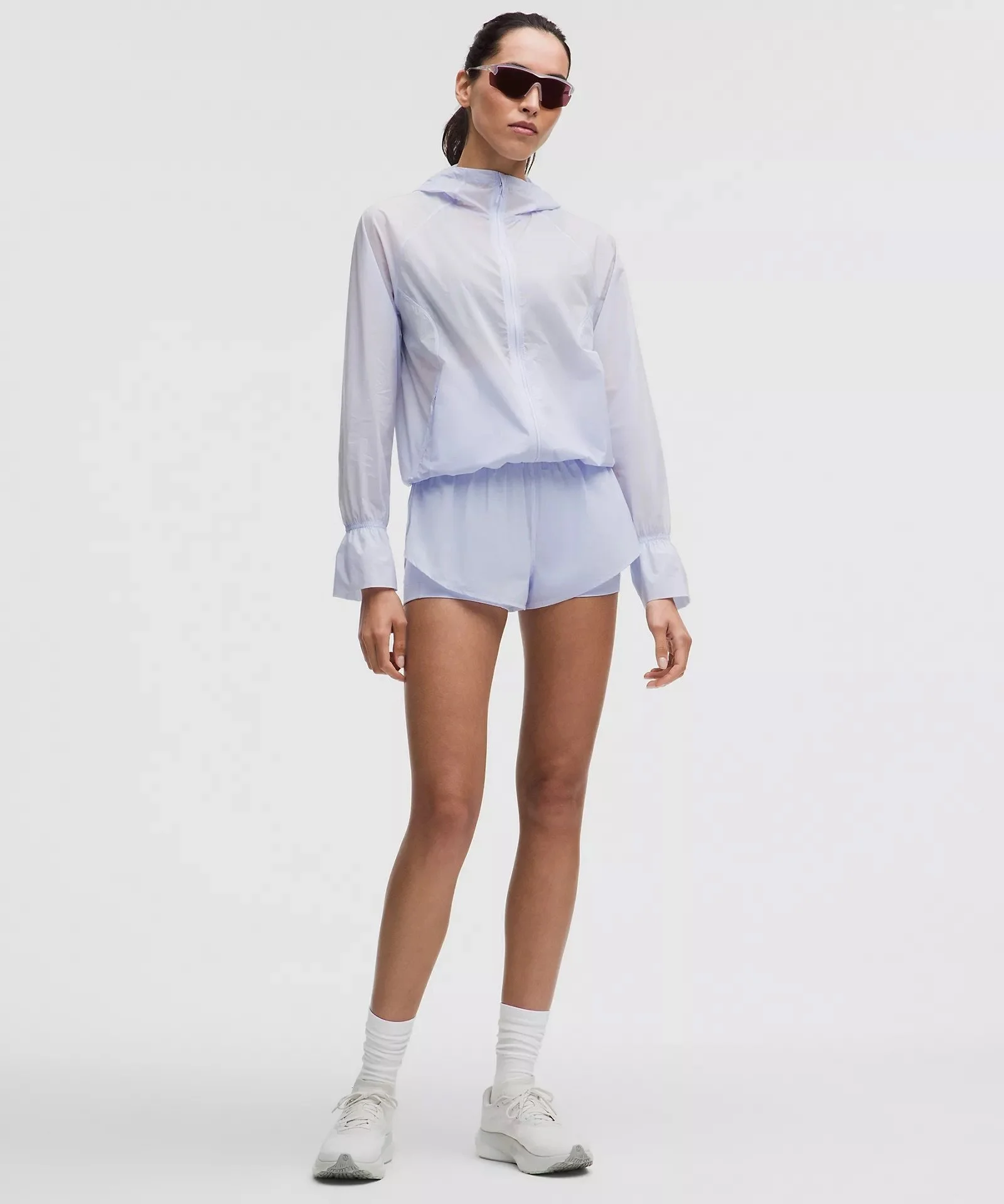 Translucent Hooded Jacket