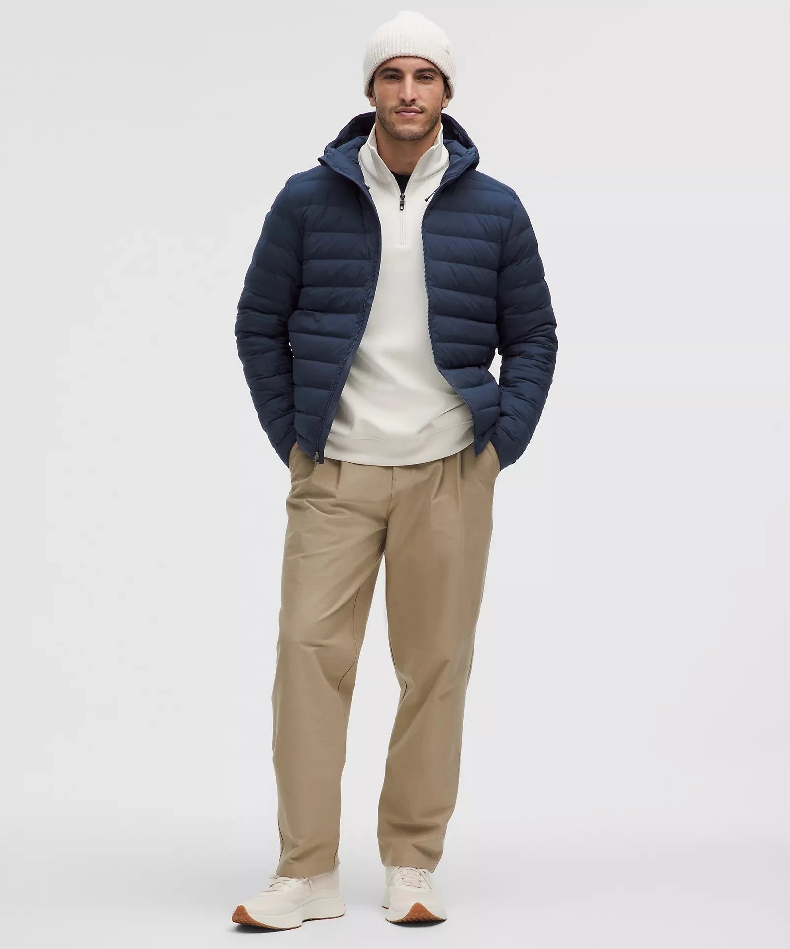 Navigation 700-Down-Fill Hoodie - Club Blue