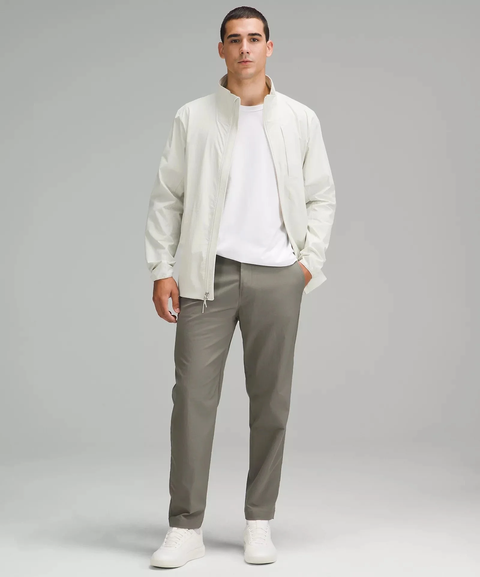 Sojourn Windbreaker Jacket - Bone