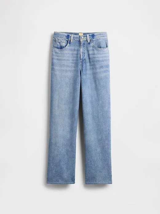 Gap × BÉIS Knit Denim Baggy Jeans