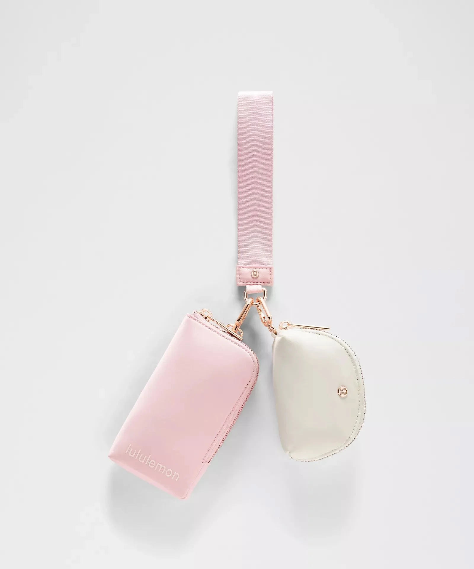 Dual Pouch Wristlet Wallet
