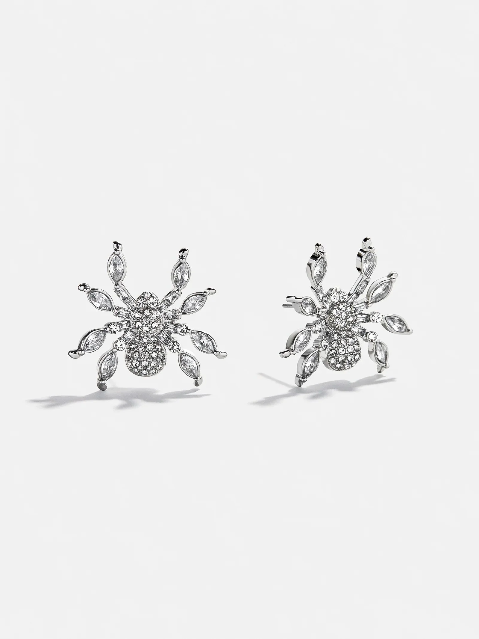 Crystal Creepers Spider Earrings