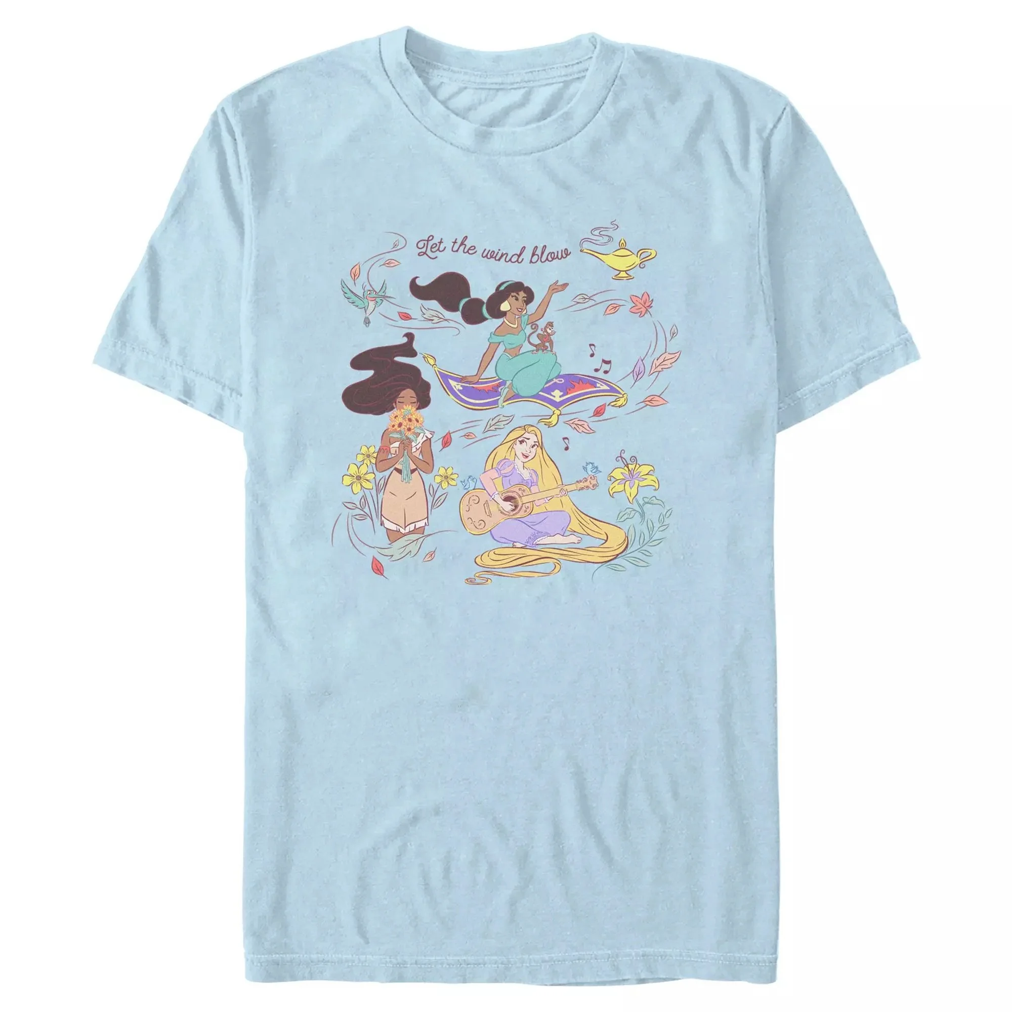 Pocahontas, Jasmine and Rapunzel T-Shirt