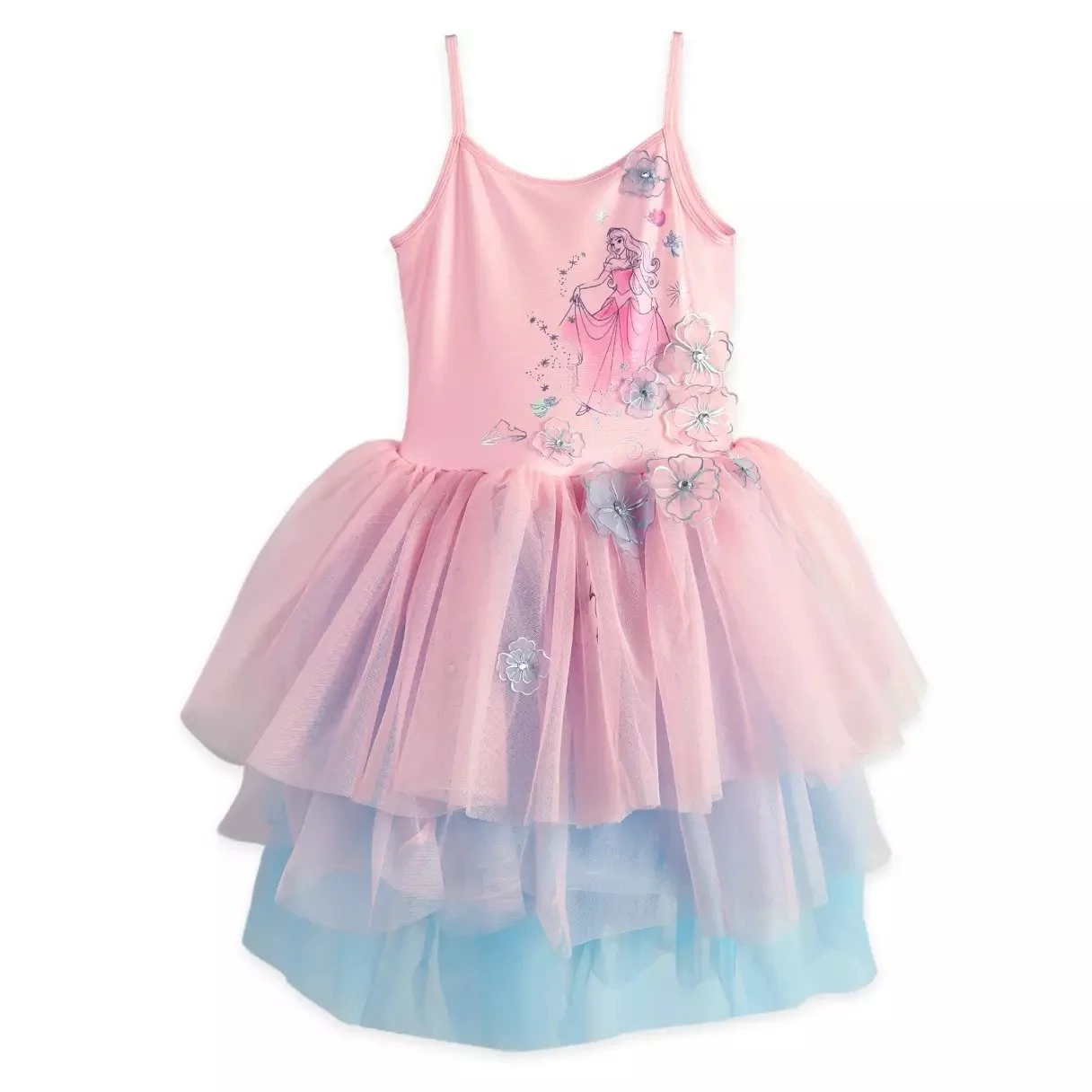 Girls Aurora Leotard Tutu Dress