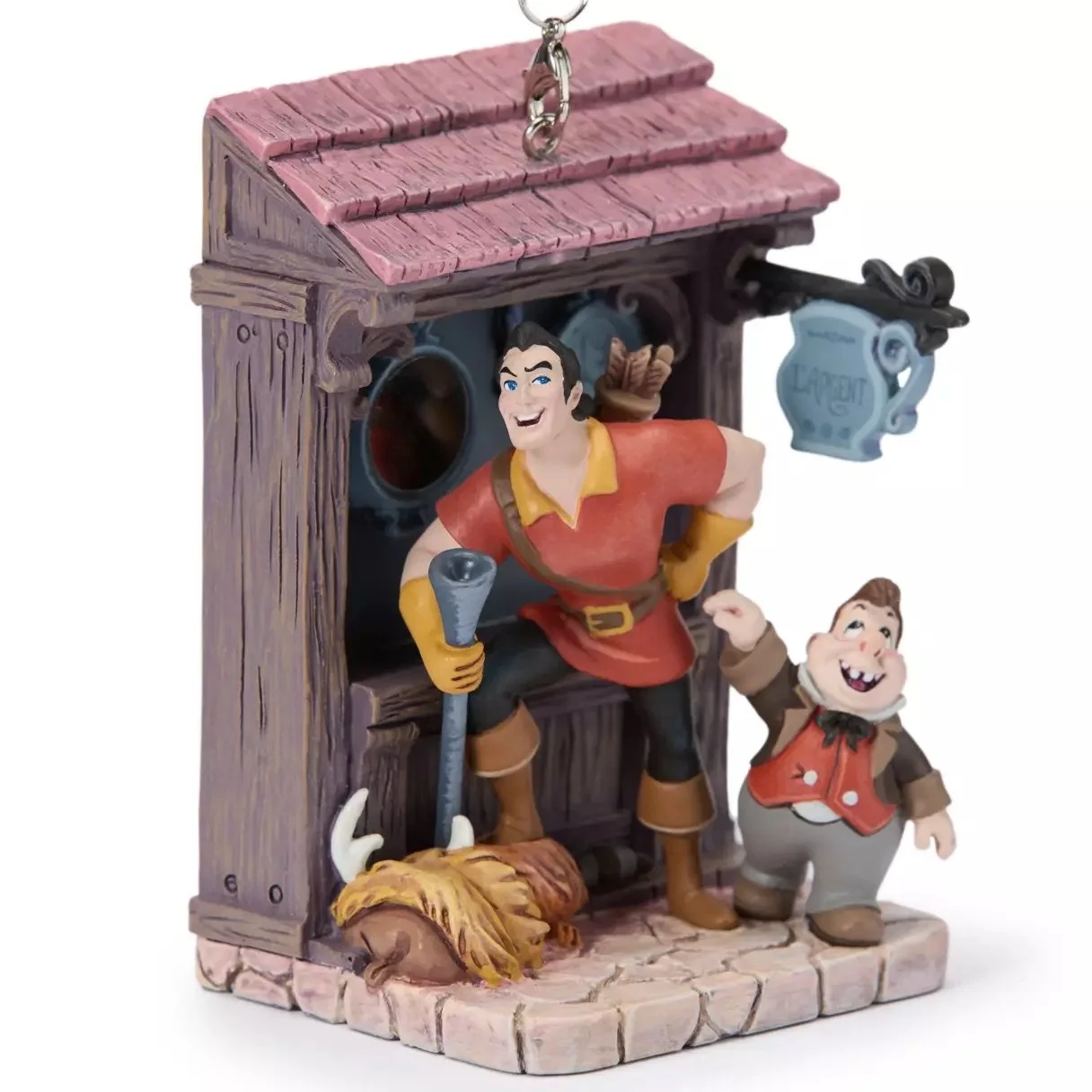 Gaston and LeFou Ornament
