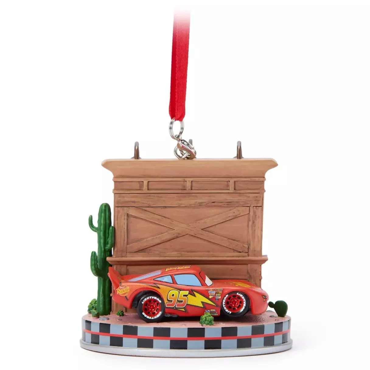 Lightning McQueen &amp; Sheriff Ornament