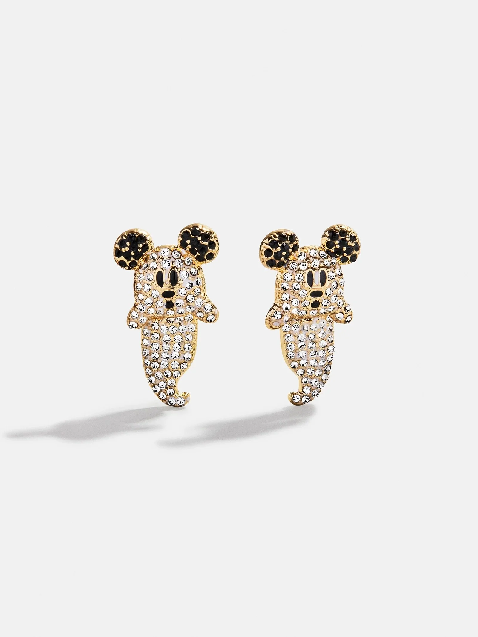 Mickey Pavé Ghost Earrings