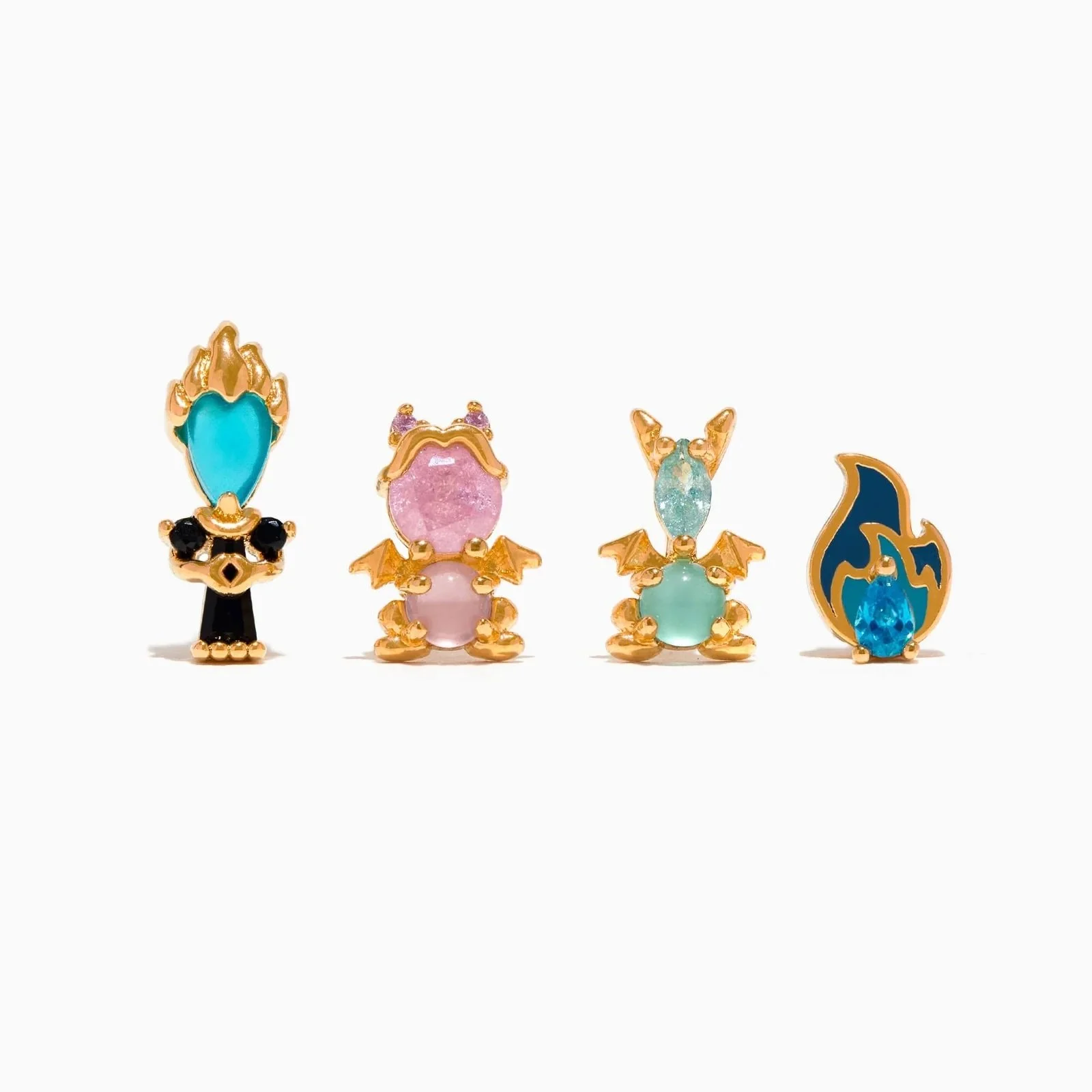 Hercules’ Hades Earring Set - Gold