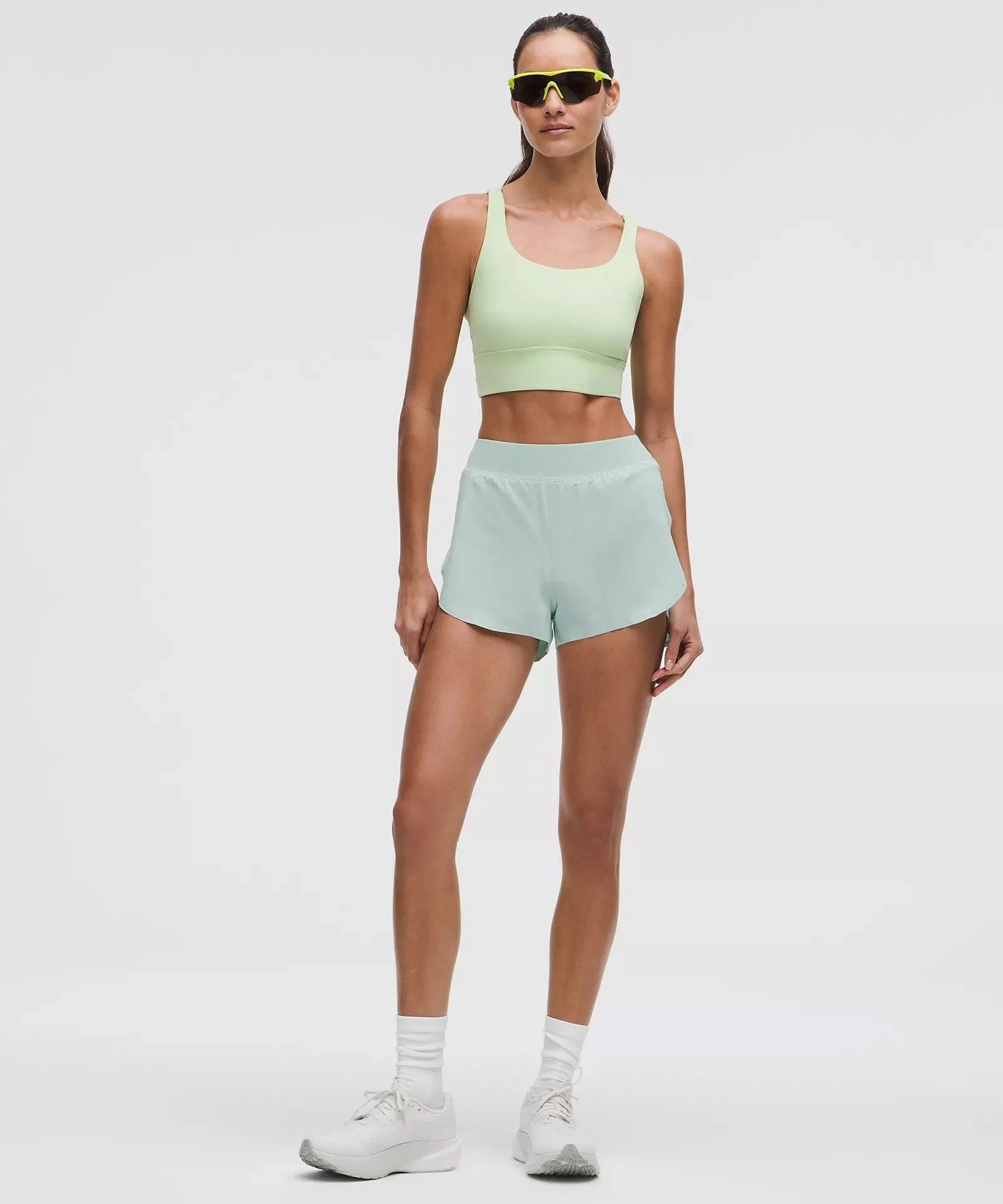 Fast and Free High-Rise Classic-Fit Split Short 3"