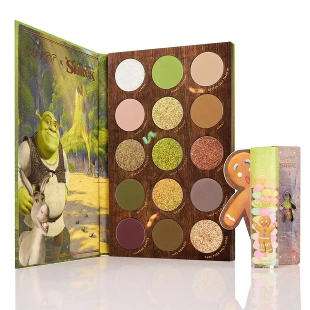 Shrek-Spress Yourself Eyeshadow Palette &amp; Lip Oil Set