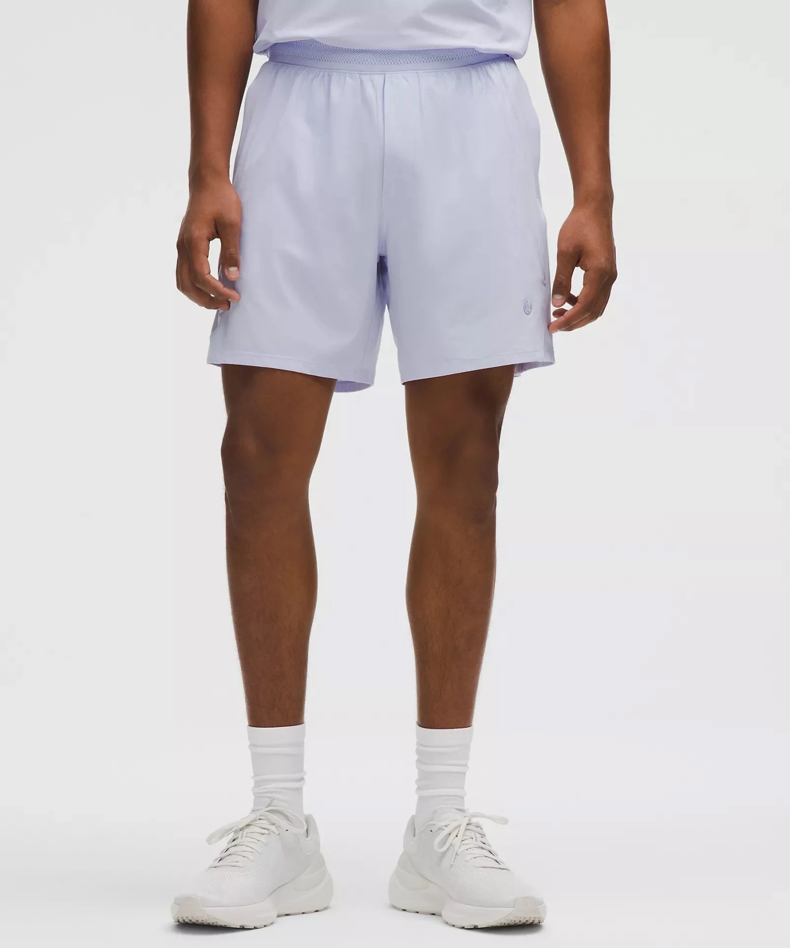 Striped Mesh Tennis Short 7"