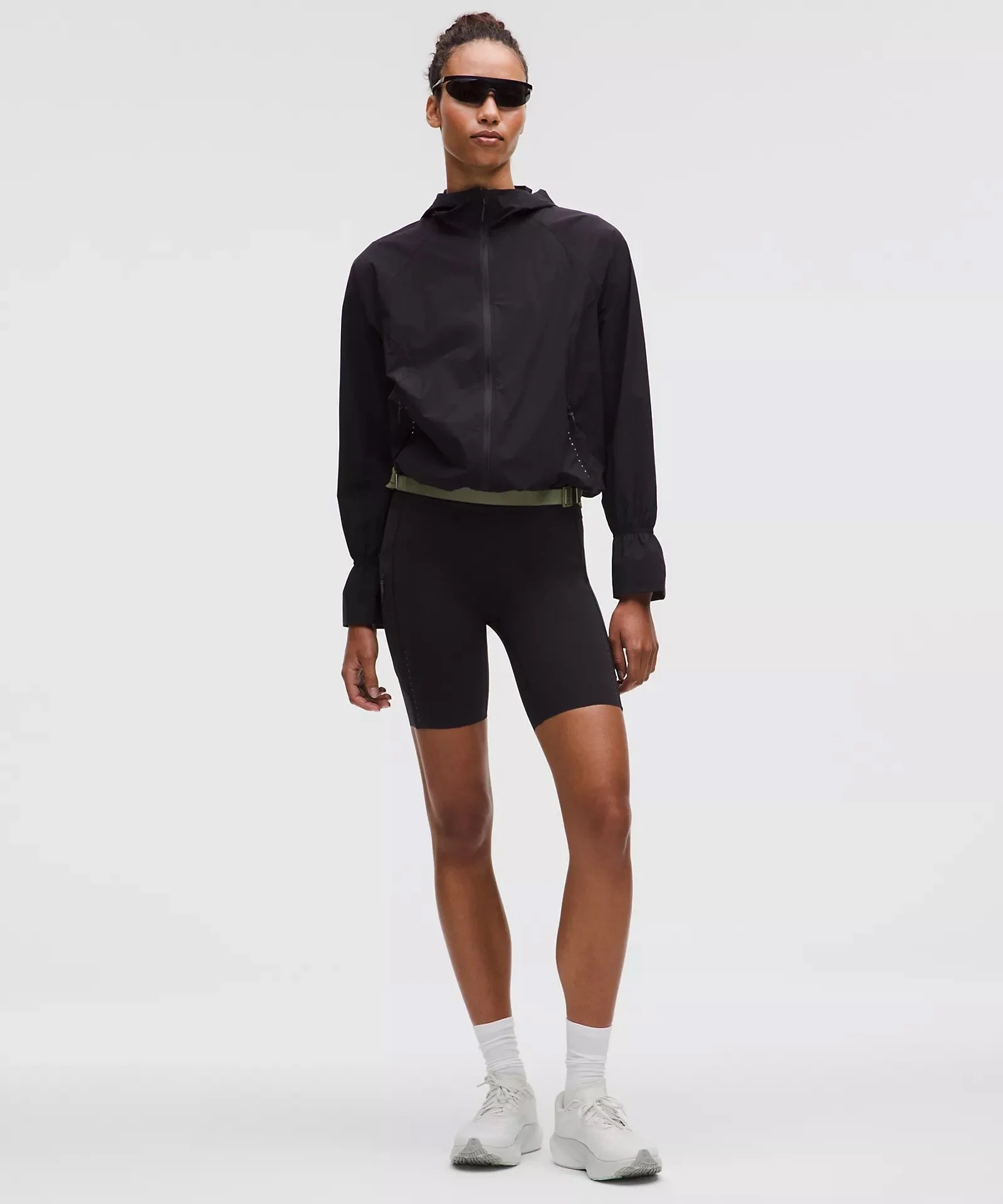 Translucent Hooded Jacket