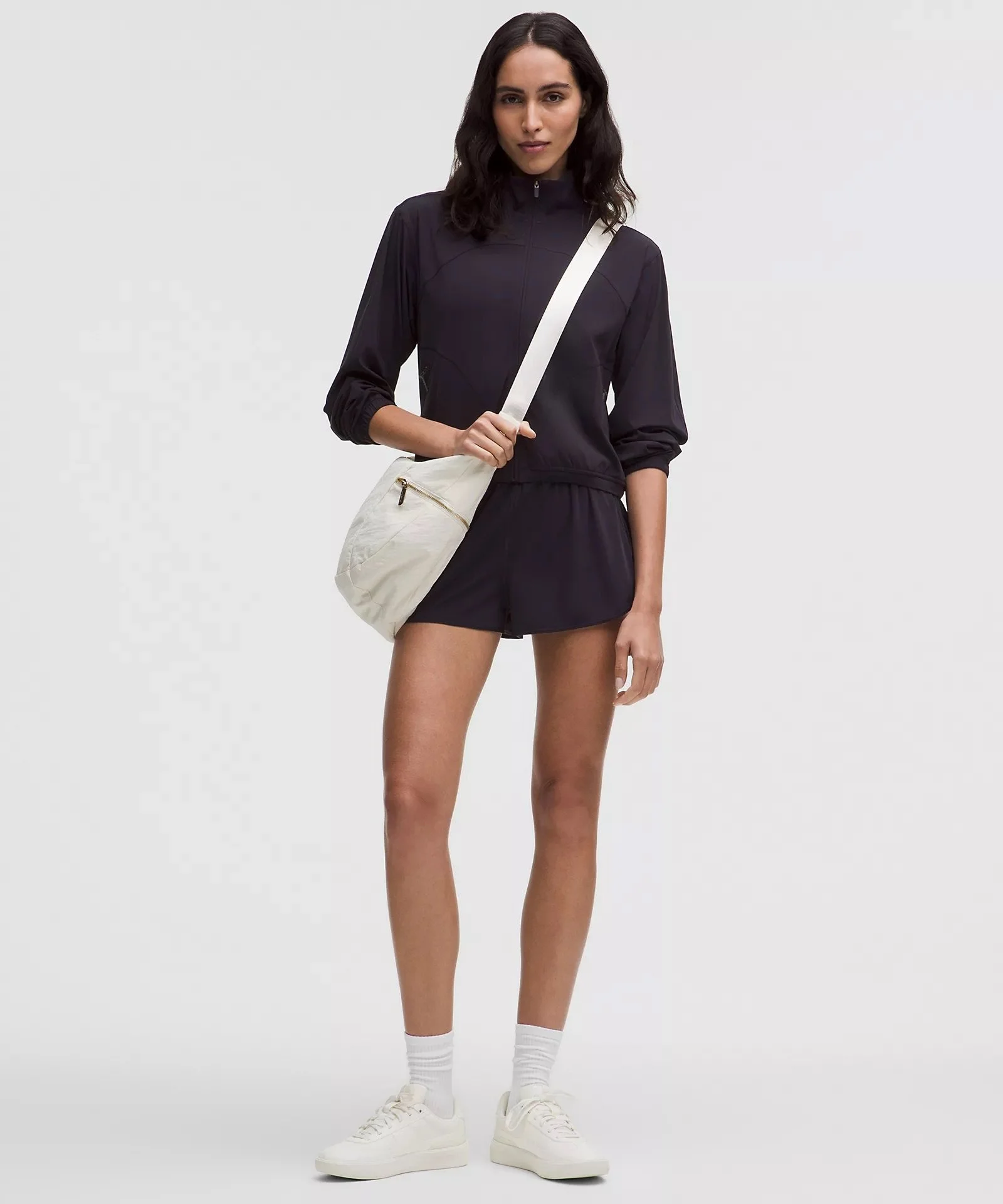 Sleek Full-Zip Running Jacket