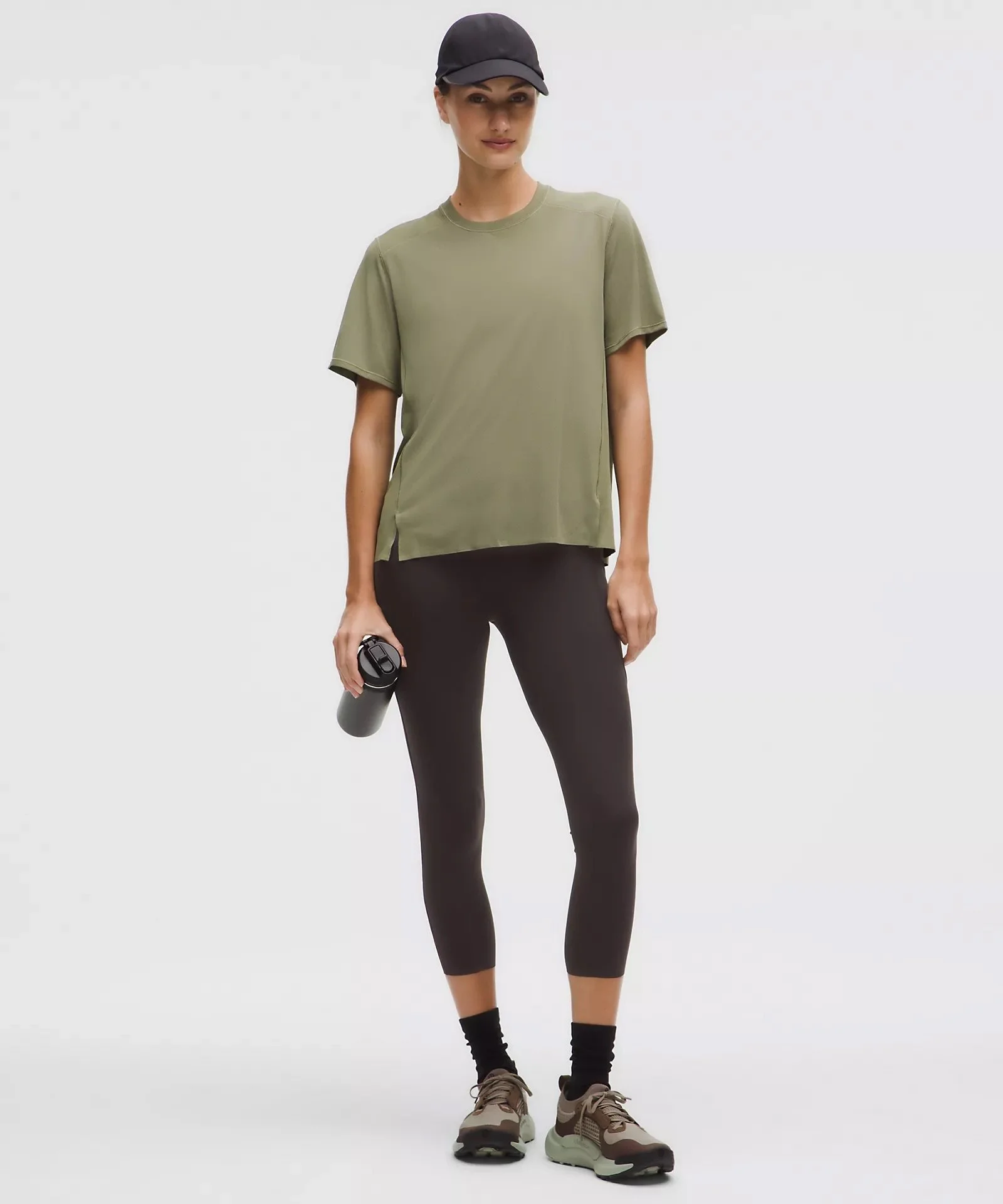 Fast and Free High-Rise Crop 23" 5 Pocket