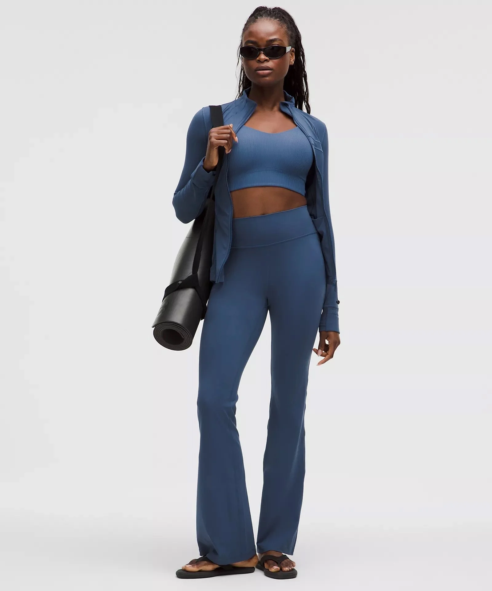 Like a Cloud Ribbed Longline Bra – D/DD Cup