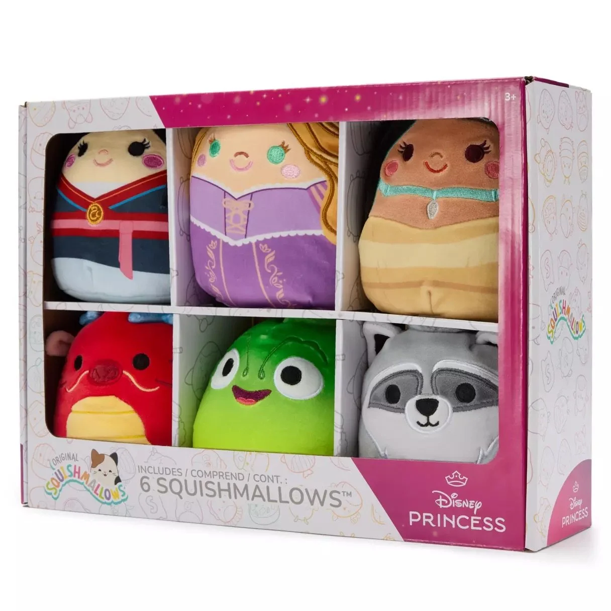 Disney Princess Squishmallows Plush Set