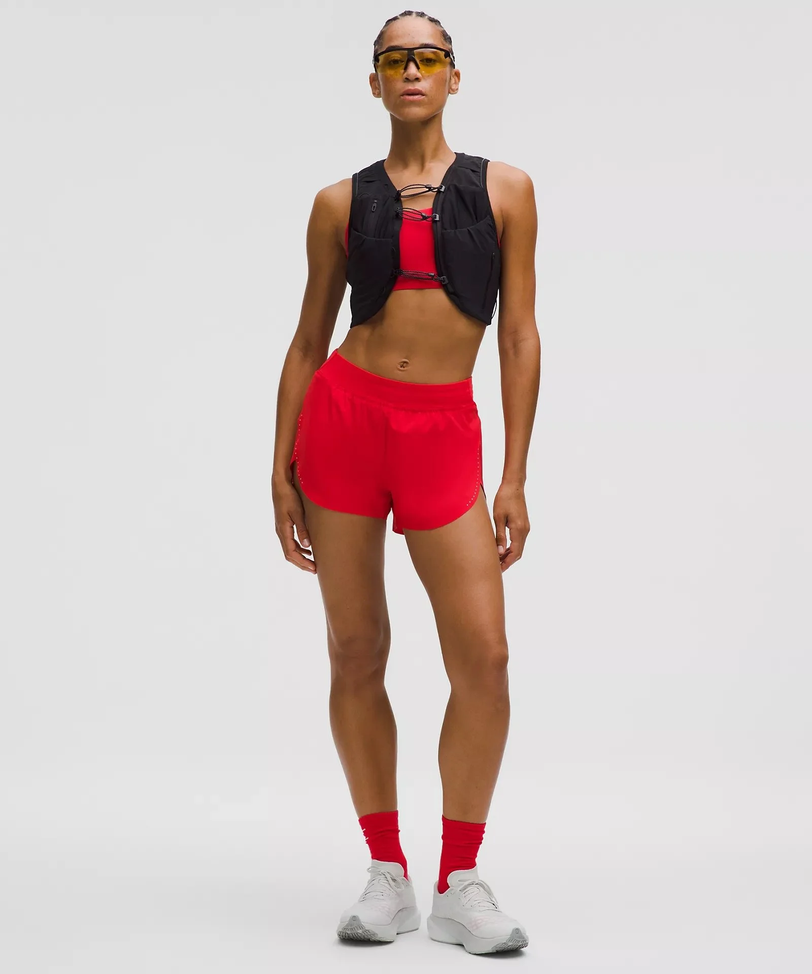 Fast and Free High-Rise Classic-Fit Split Short 3"