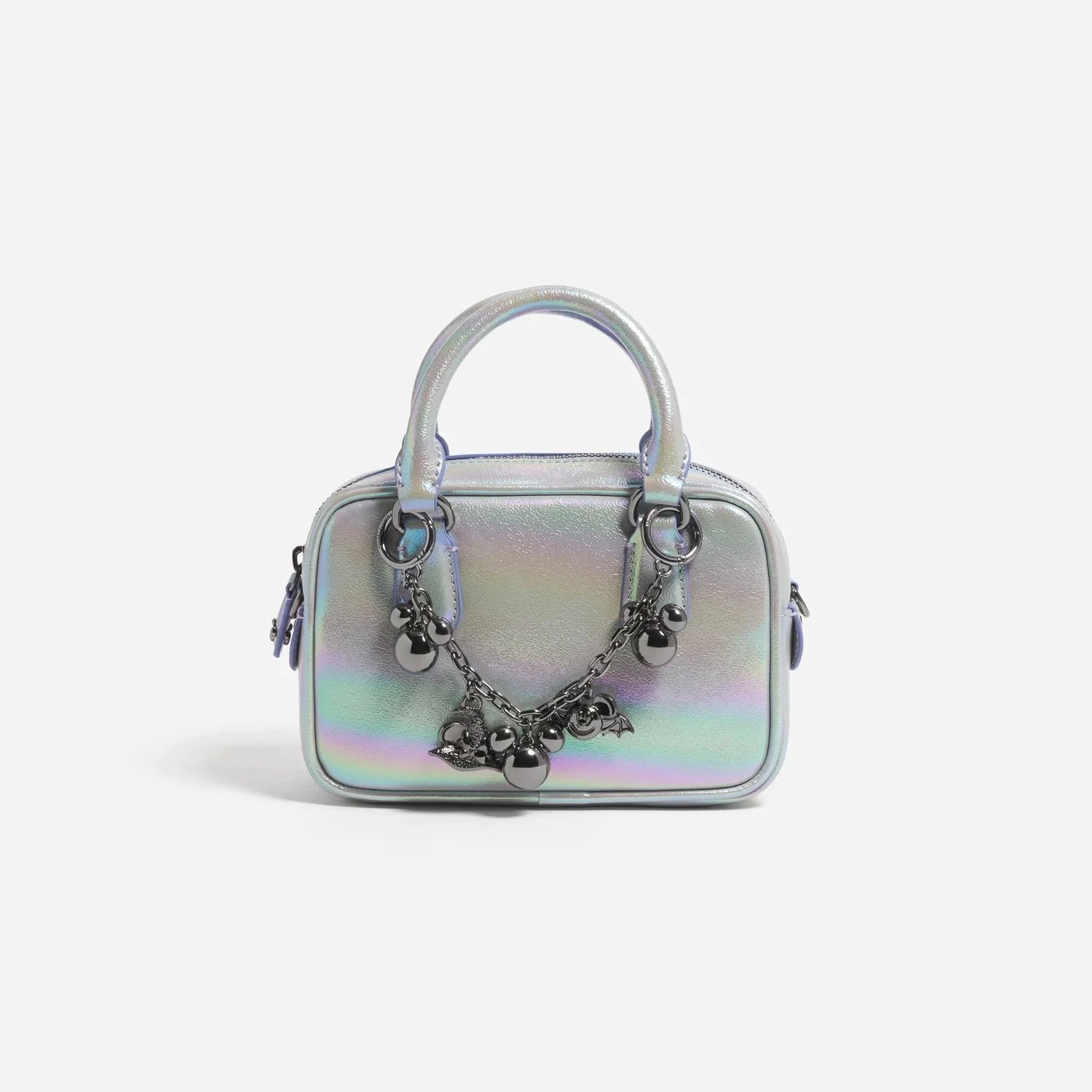 Hologram Mini Bowler Bag