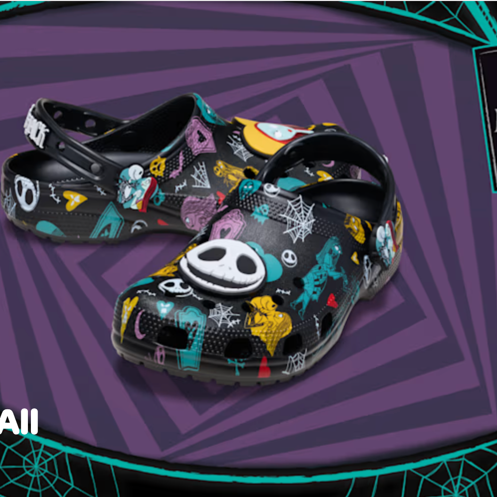 Disney Tim Burton’s The Nightmare Before Christmas Halloween Crocs Collection on Crocs and Disney Store