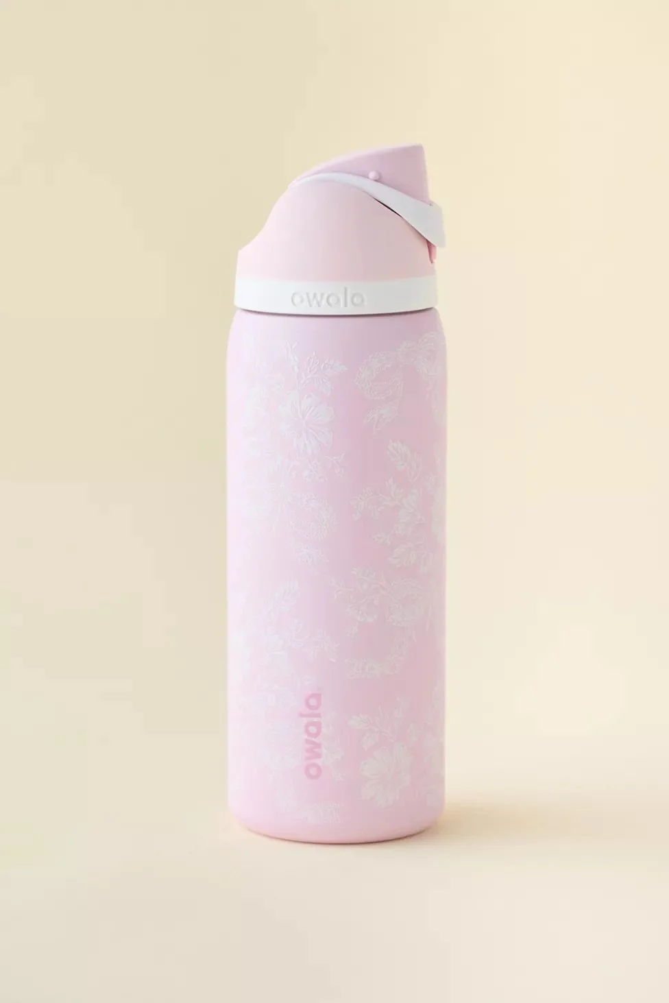 Ribbon Toile 32oz FreeSip Water Bottle