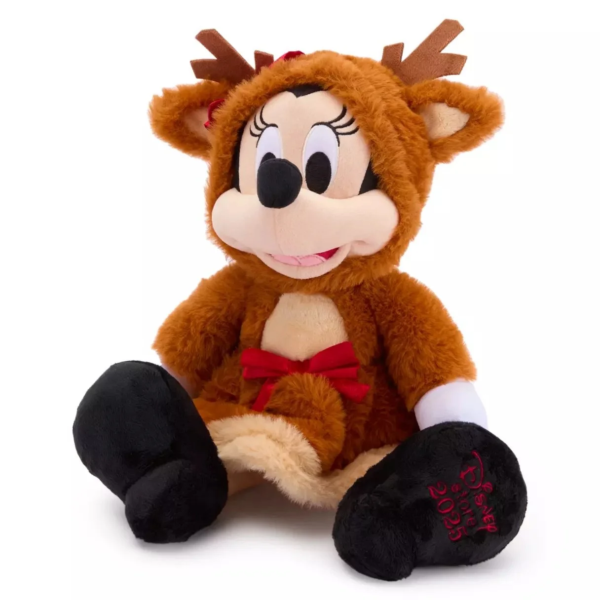 Minnie Reindeer Holiday Plush