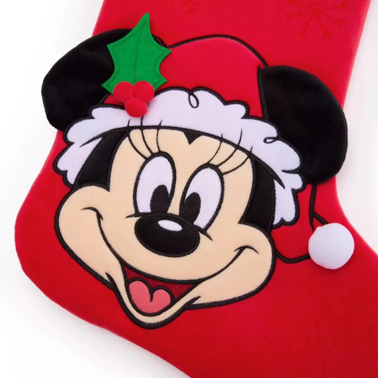 Santa Minnie Holiday Stocking