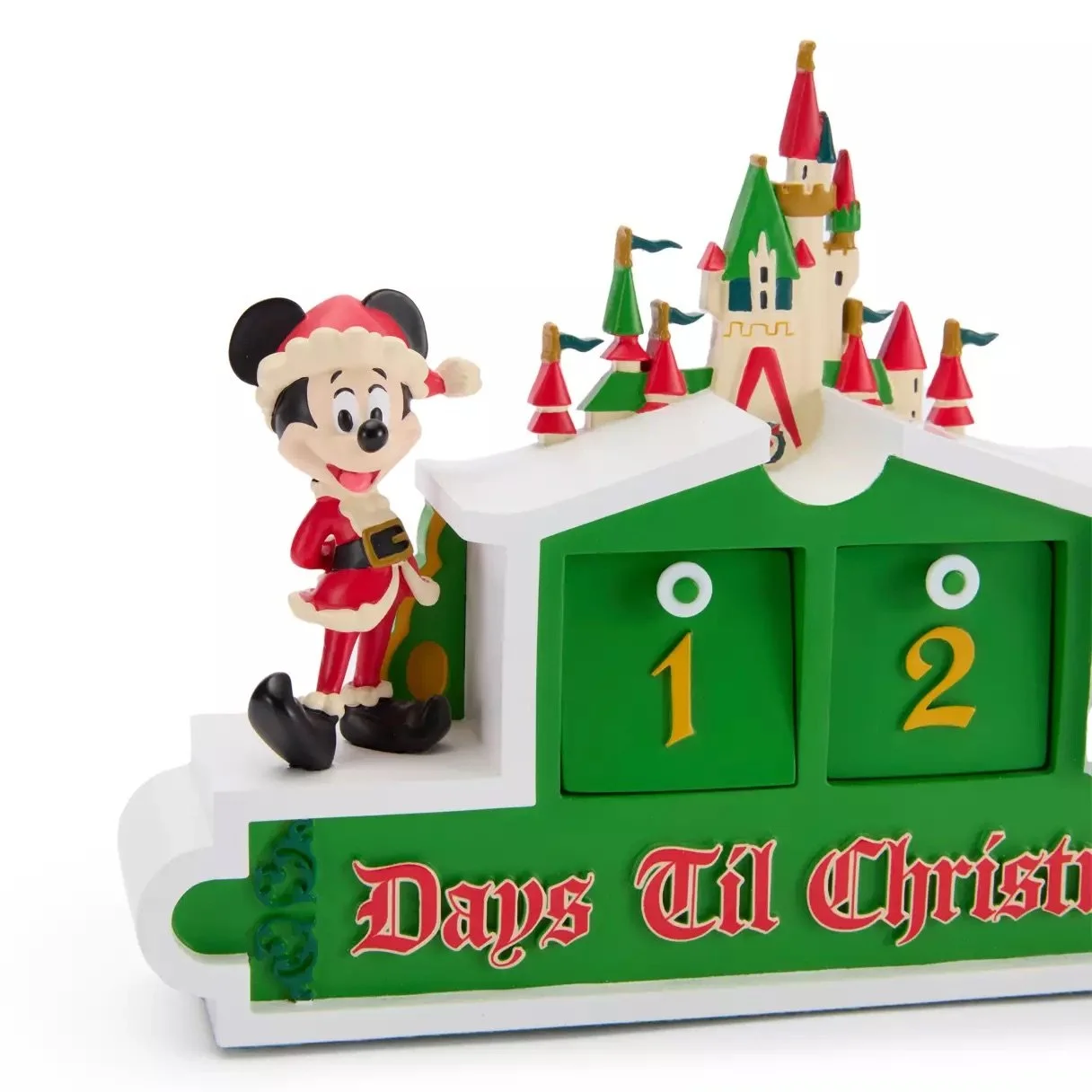 Santa Mickey & Pluto Holiday Countdown Calendar Figure