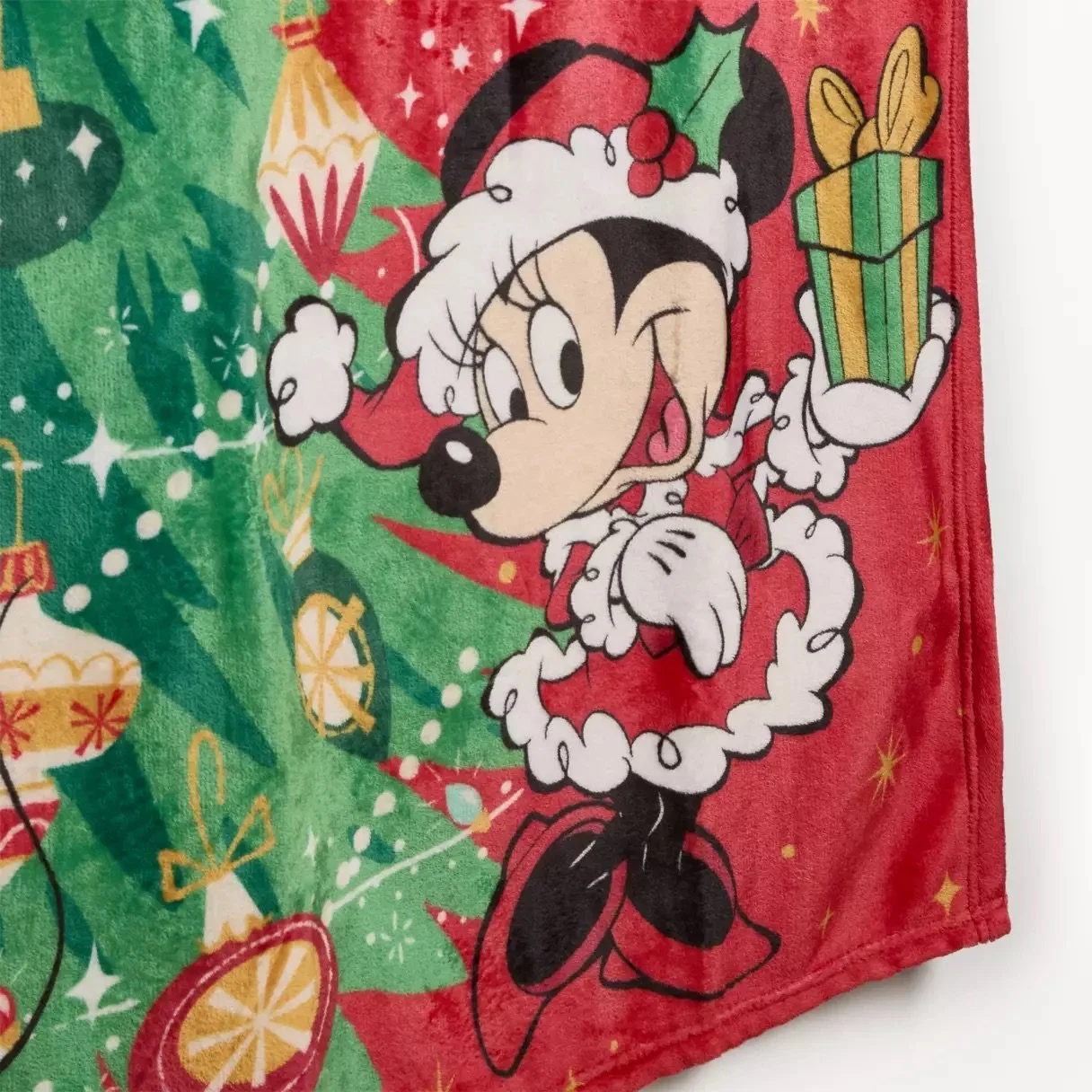 Mickey & Friends Holiday Throw Blanket