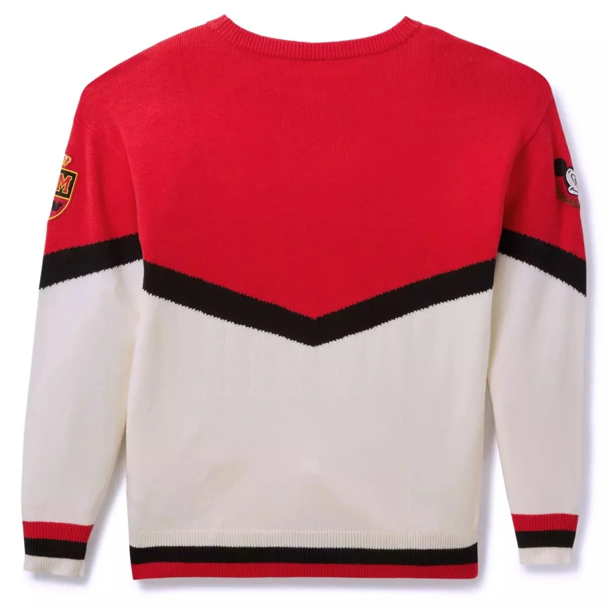 Mickey Collegiate Pullover Knit Sweater