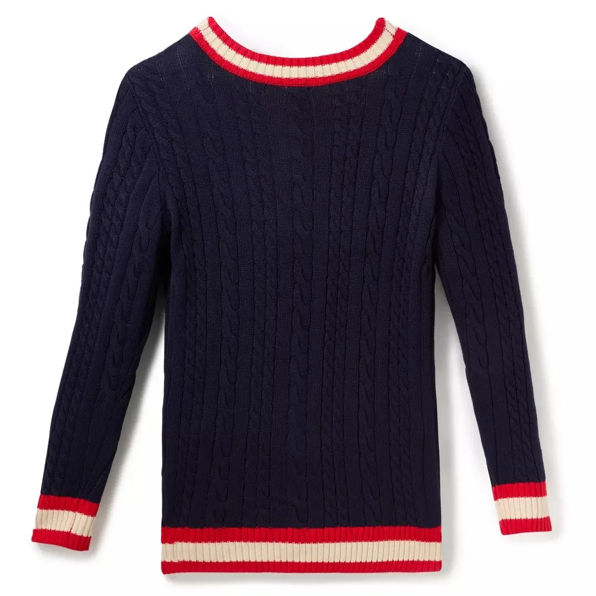 Minnie Collegiate Knit Cardigan Sweater
