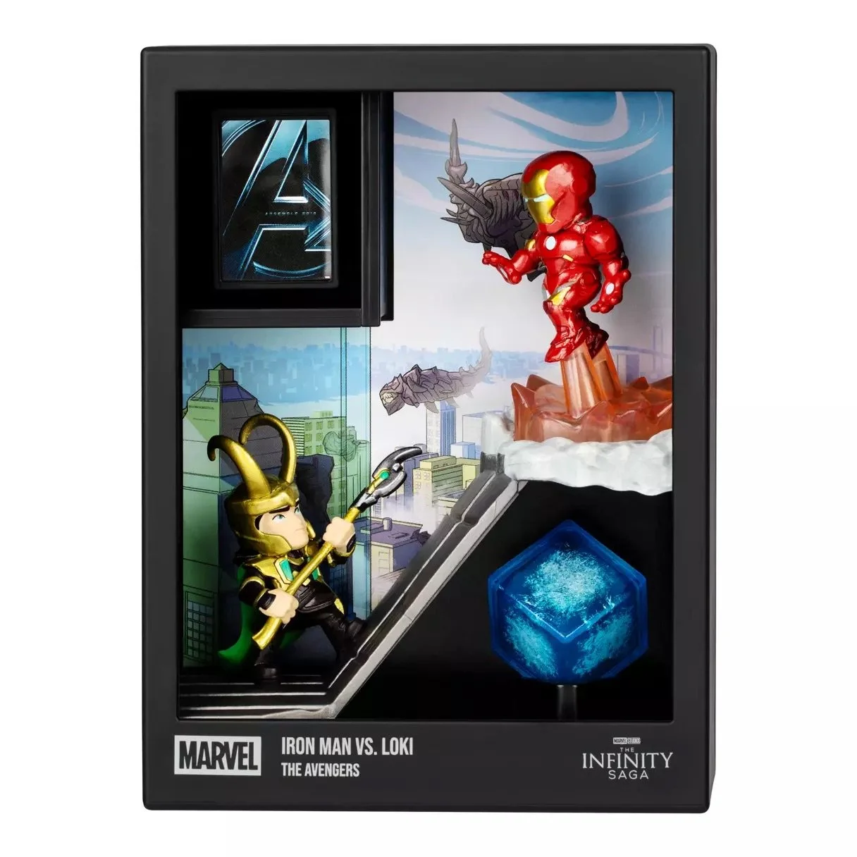 FANDROP Star Wars The Mandalorian & Grogu: Diorama Da Collezione Con Artefatto E Mini Poster