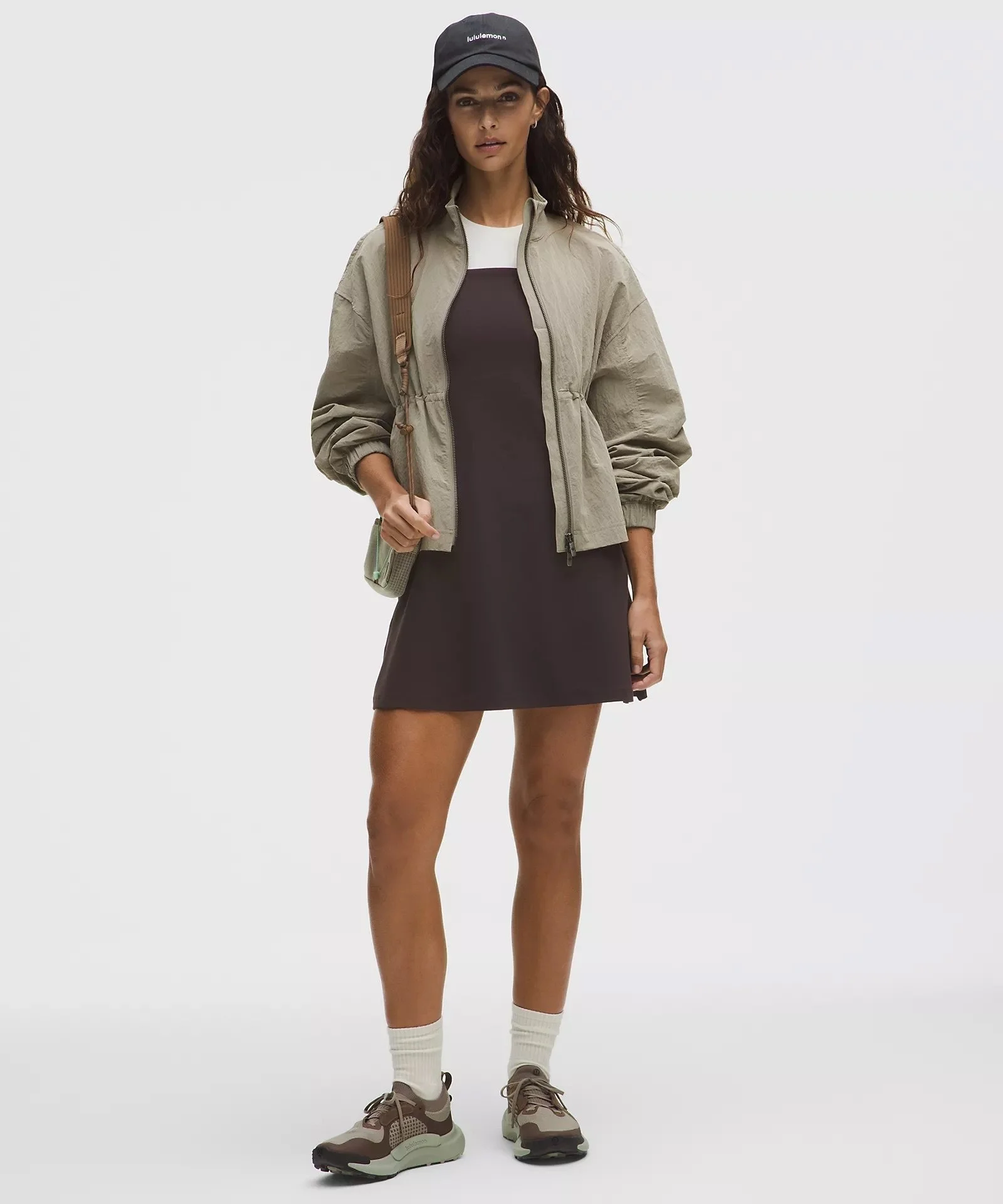 Align Side-Slit Cami Strap Dress