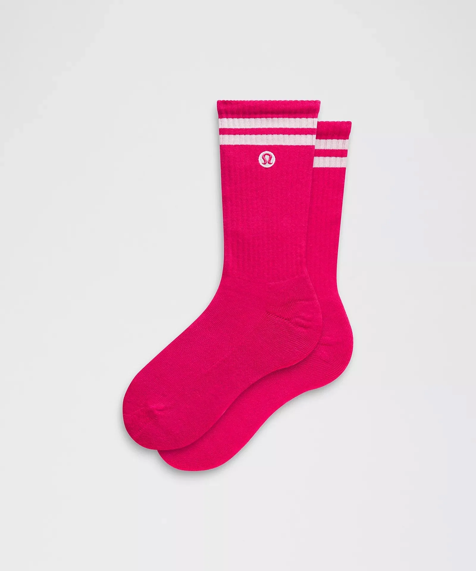 Daily Essential Crew Socks Stripe
