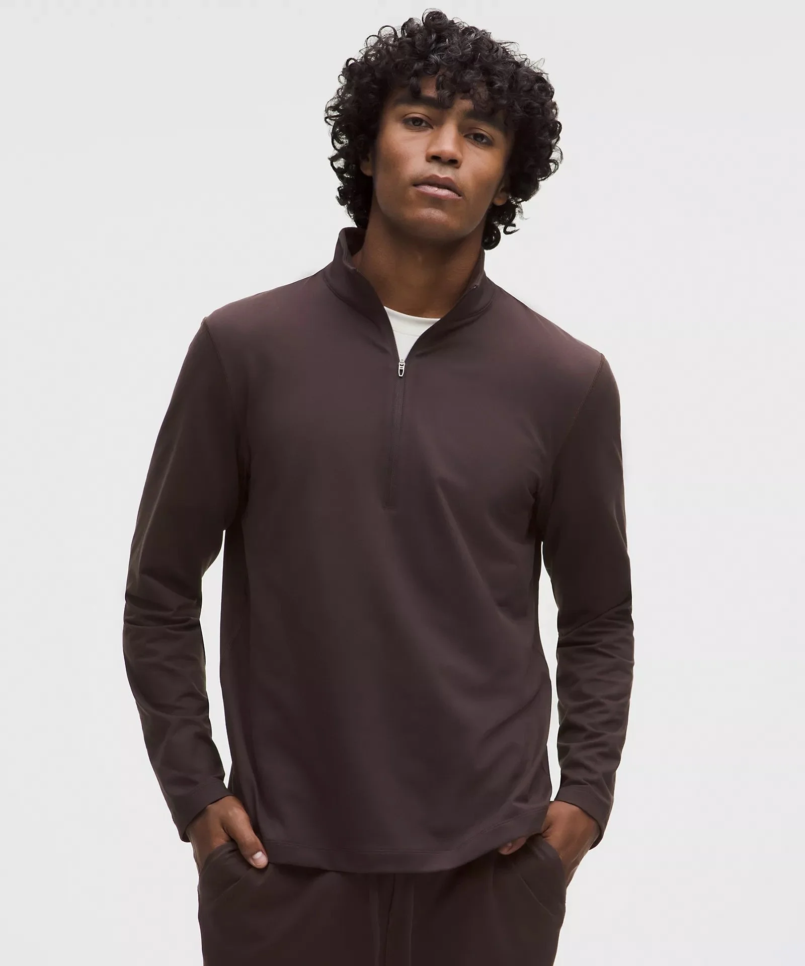 Soft Jersey Half Zip