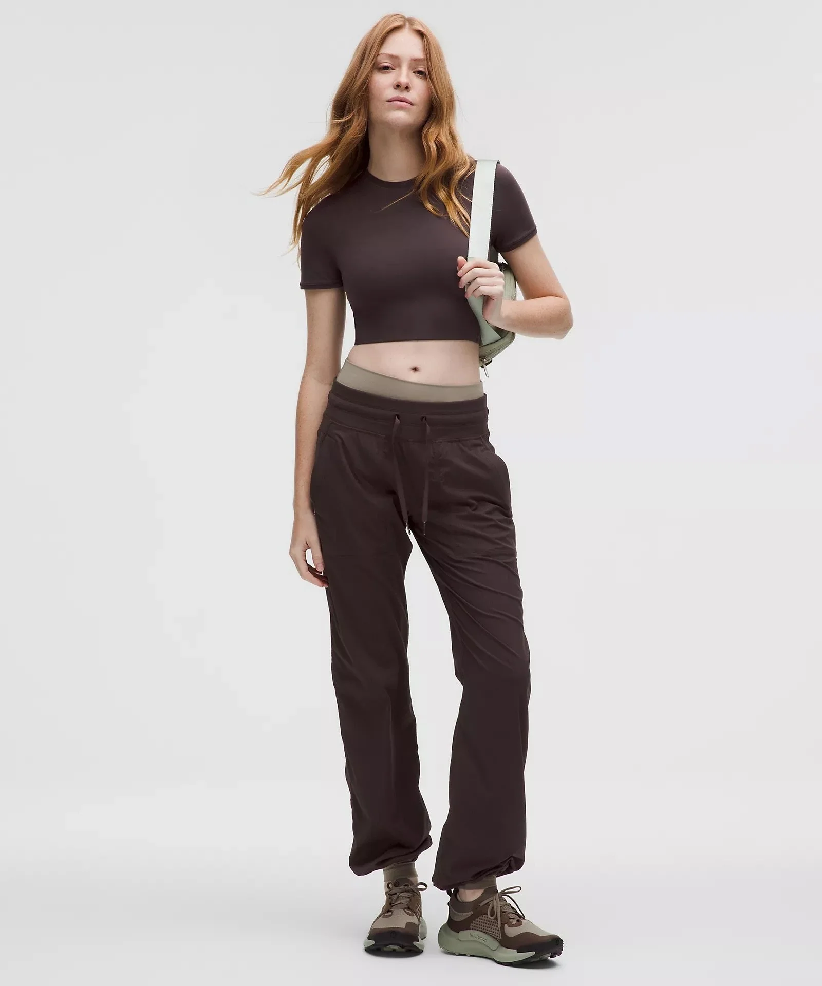 Ultra-Soft Nulu Crewneck Cropped T-Shirt