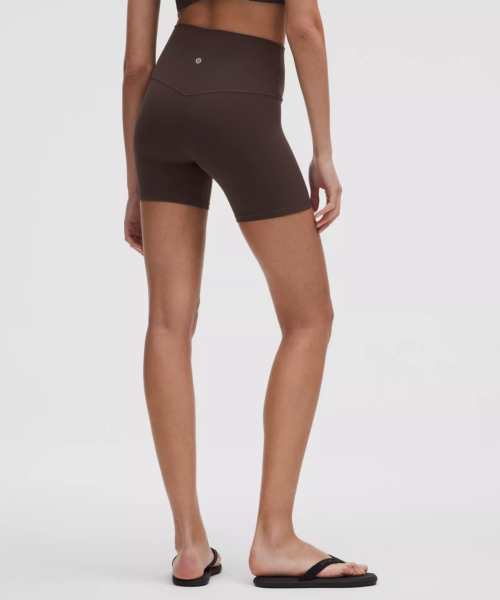Align No Line High-Rise Short 6" – Espresso
