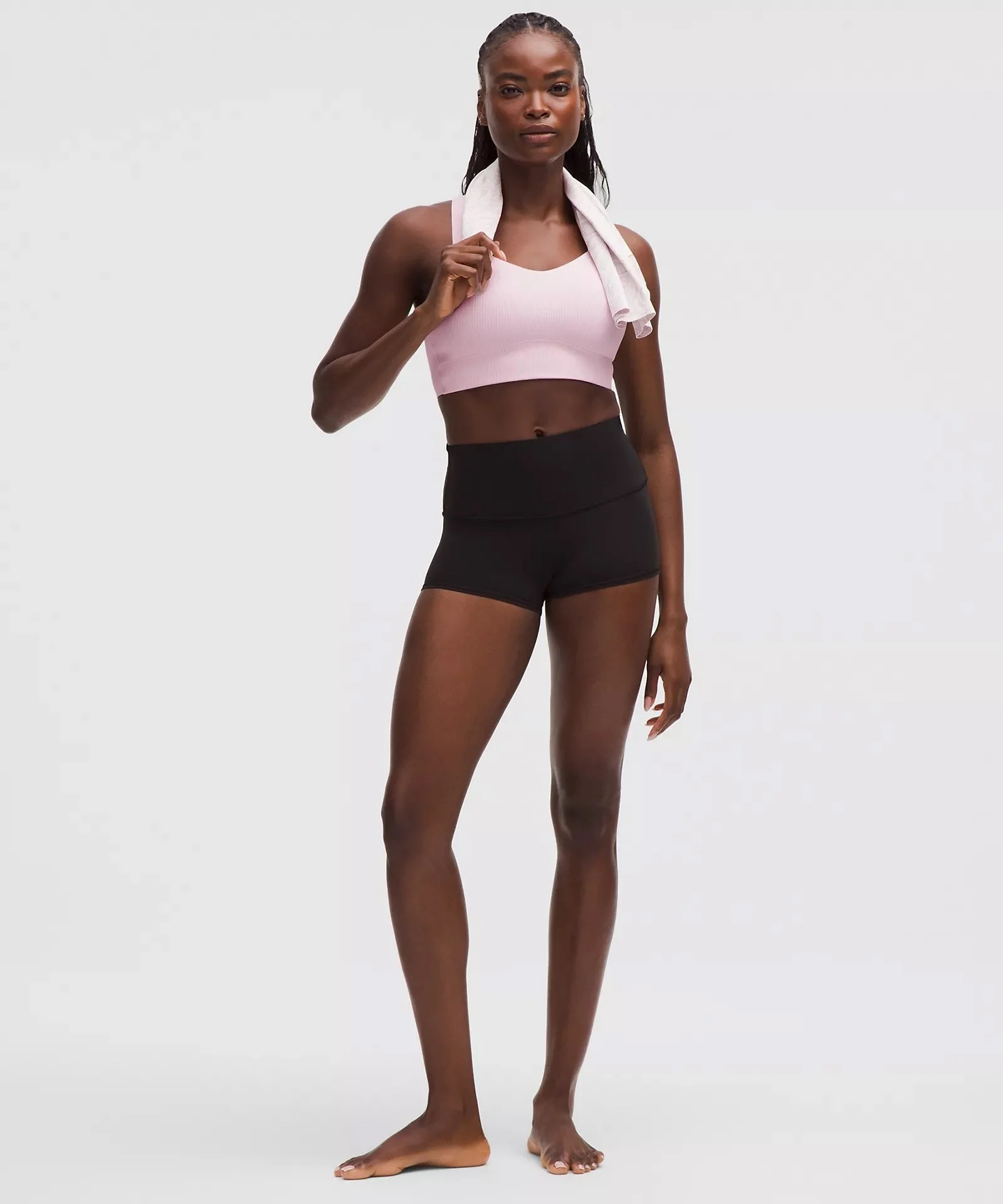 Like a Cloud Ribbed Longline Bra – D/DD Cup