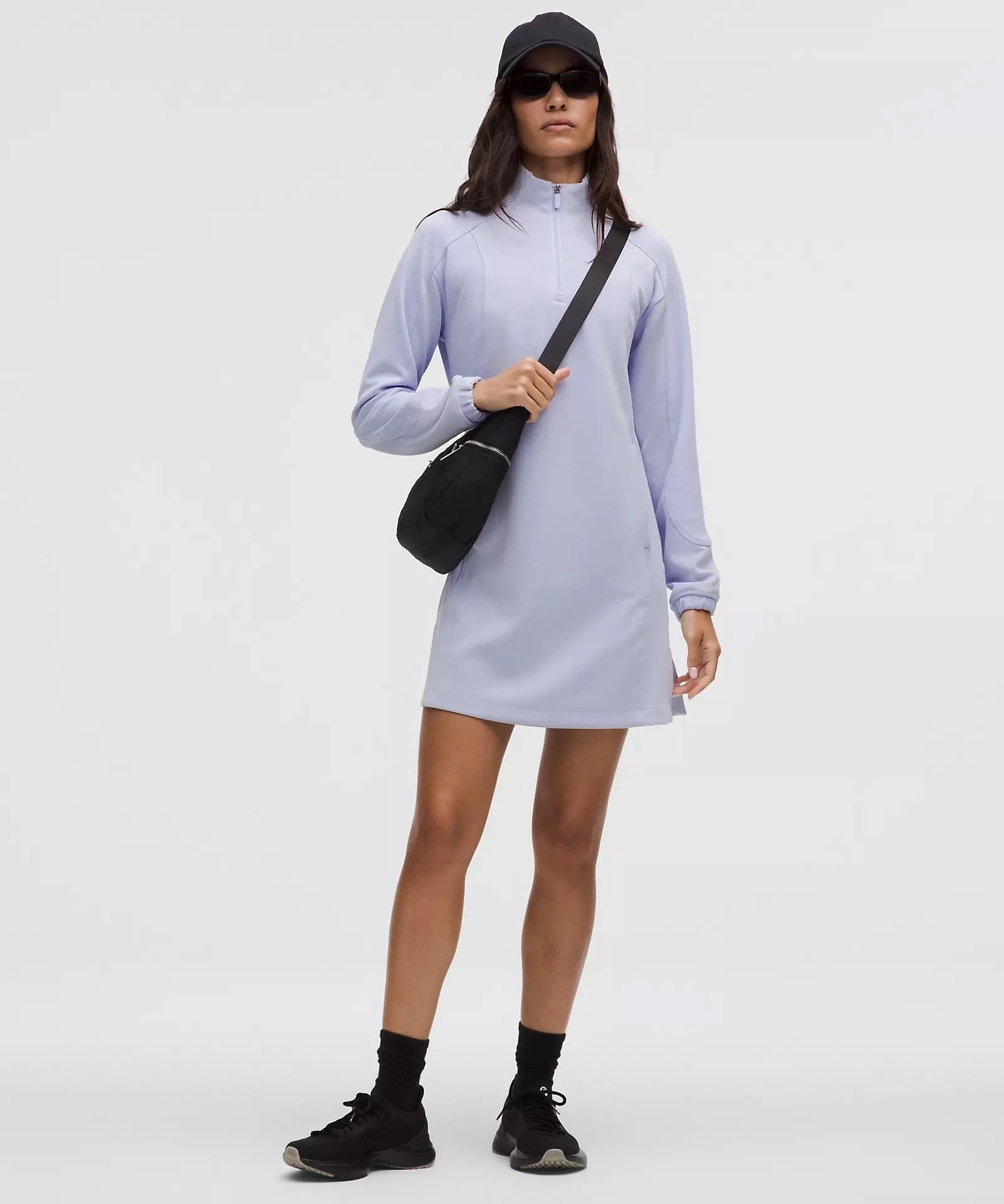 Softstreme Half-Zip Mini Dress