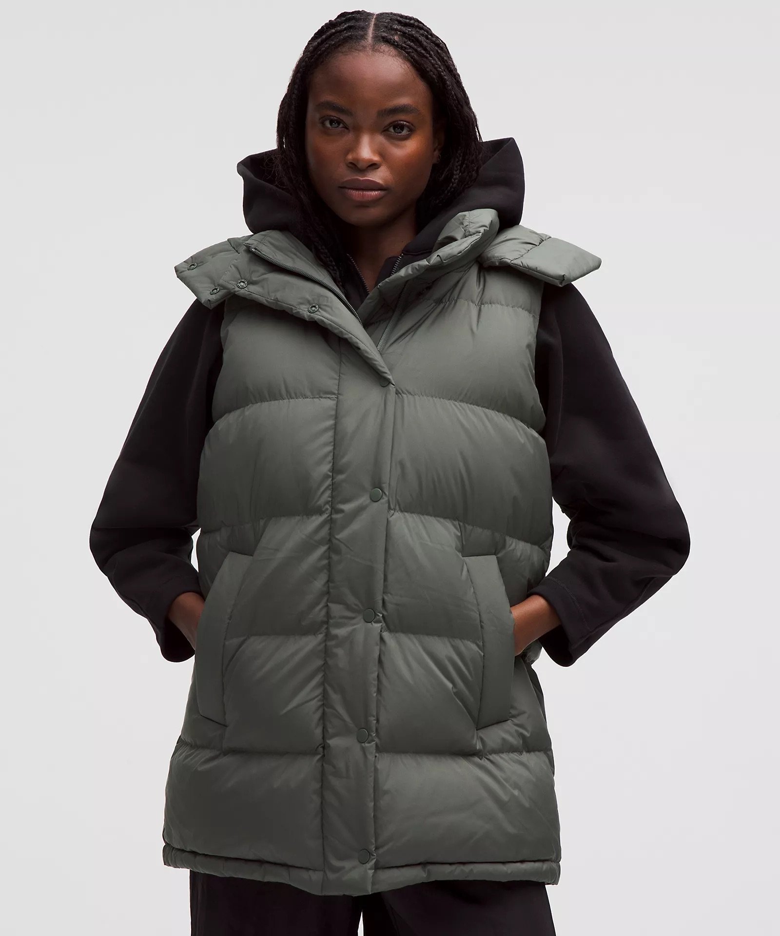Wunder Puff 600-Down-Fill Mid-Length Vest