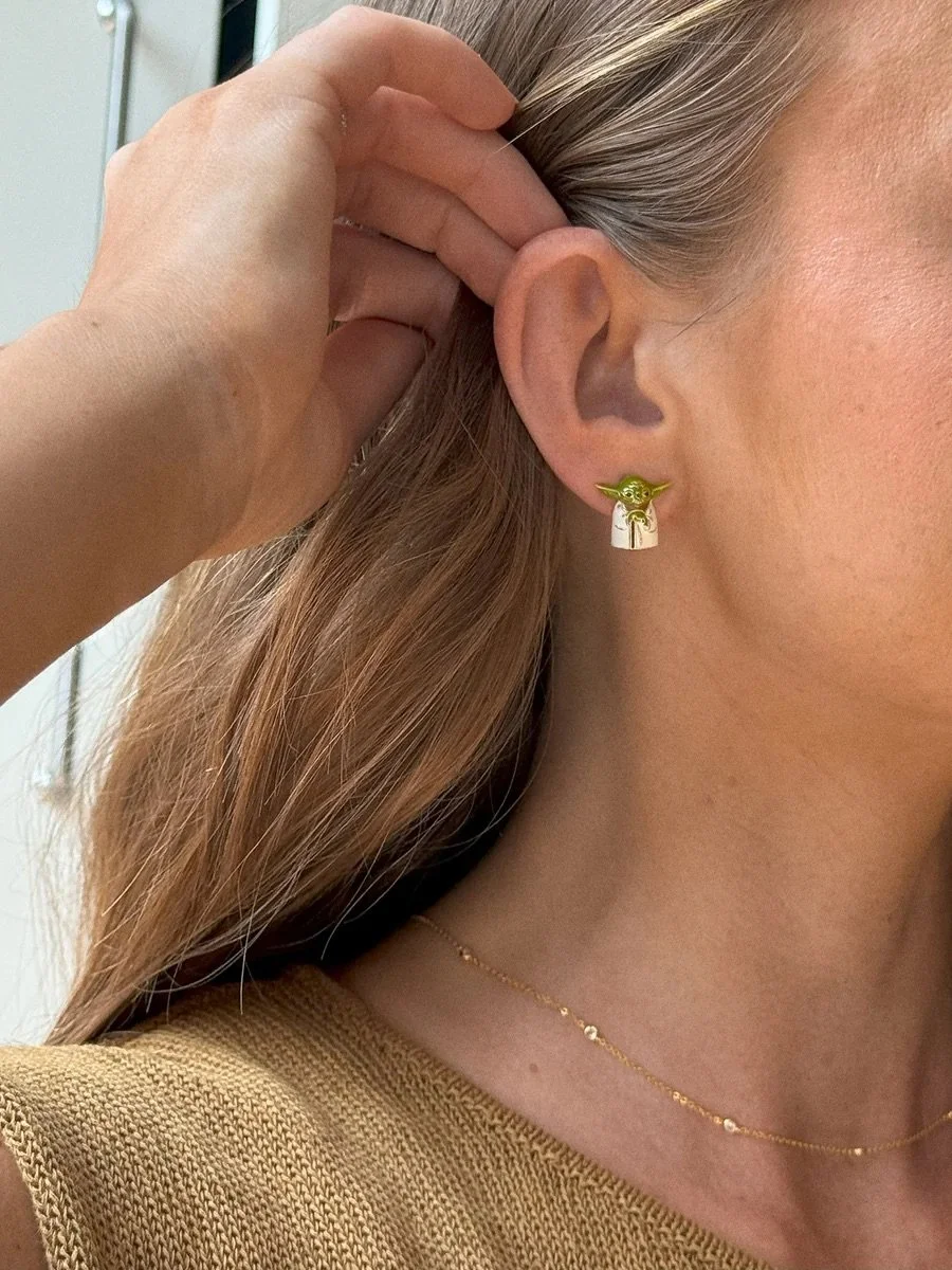 Yoda Earrings