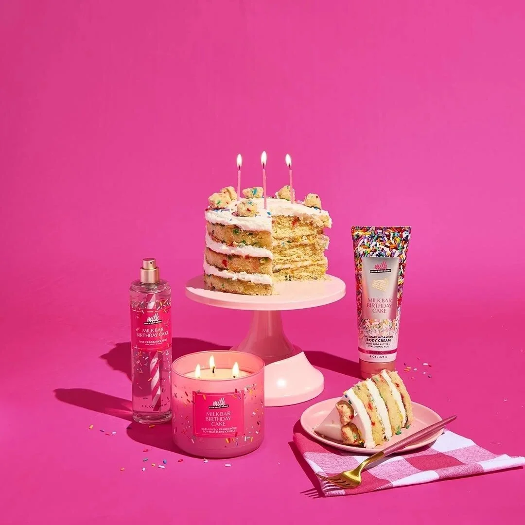 New Bath and Body Works Milk Bar Birthday Cake Collection – Bath and Body Works 35th Anniversary