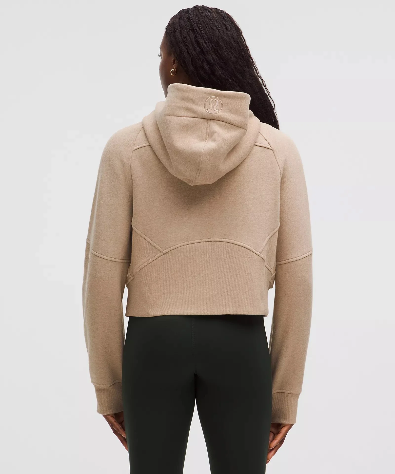 Scuba Oversized Half-Zip Hoodie