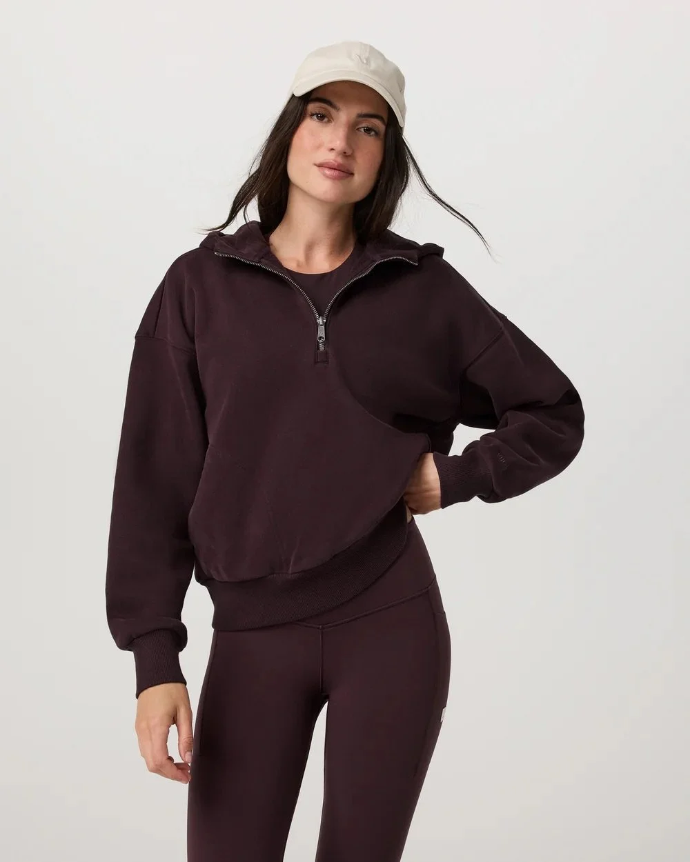 Restore Relaxed Half Zip Hoodie
