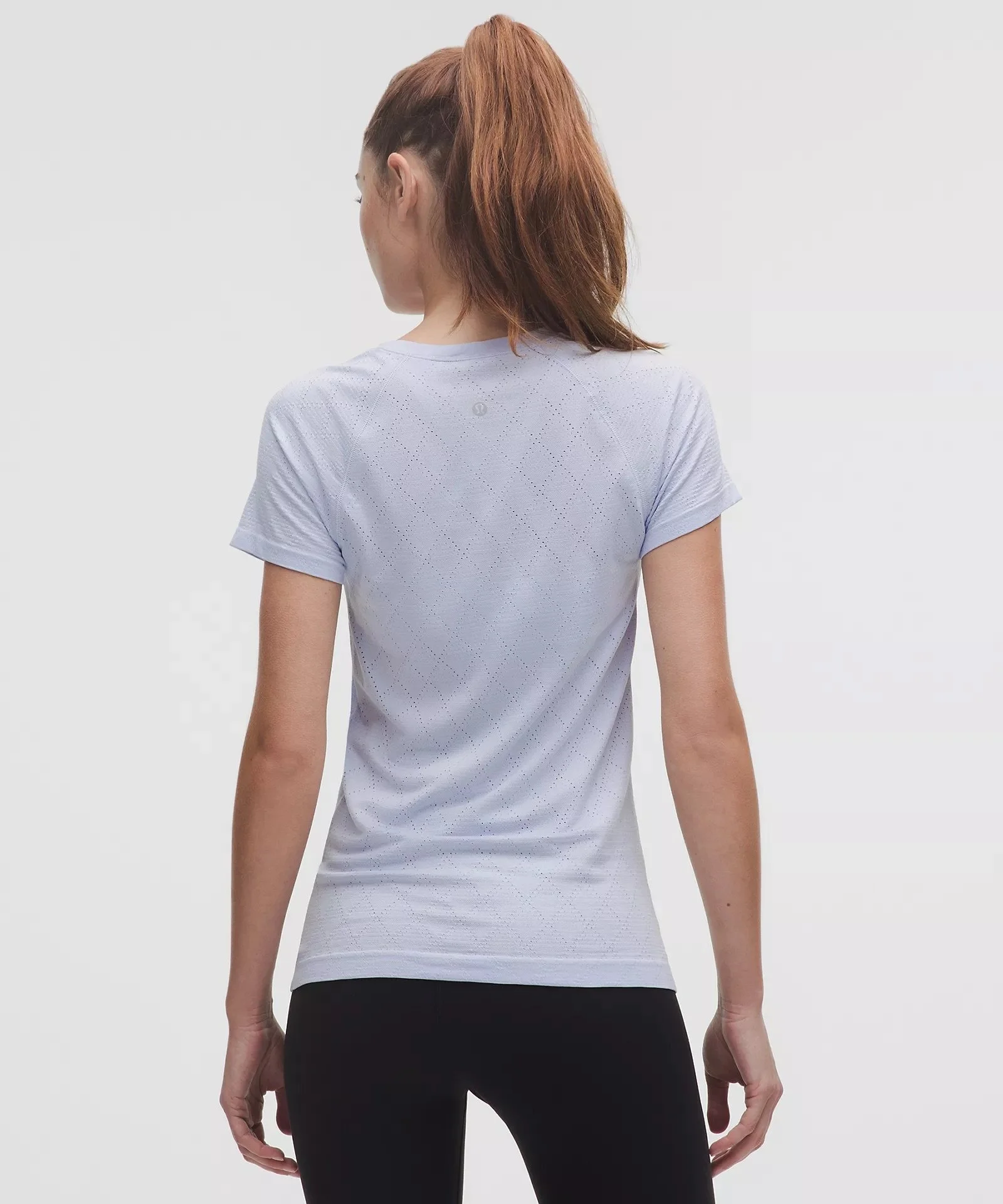 Swiftly Tech Short-Sleeve Shirt 2.0 Hip Length Diamond