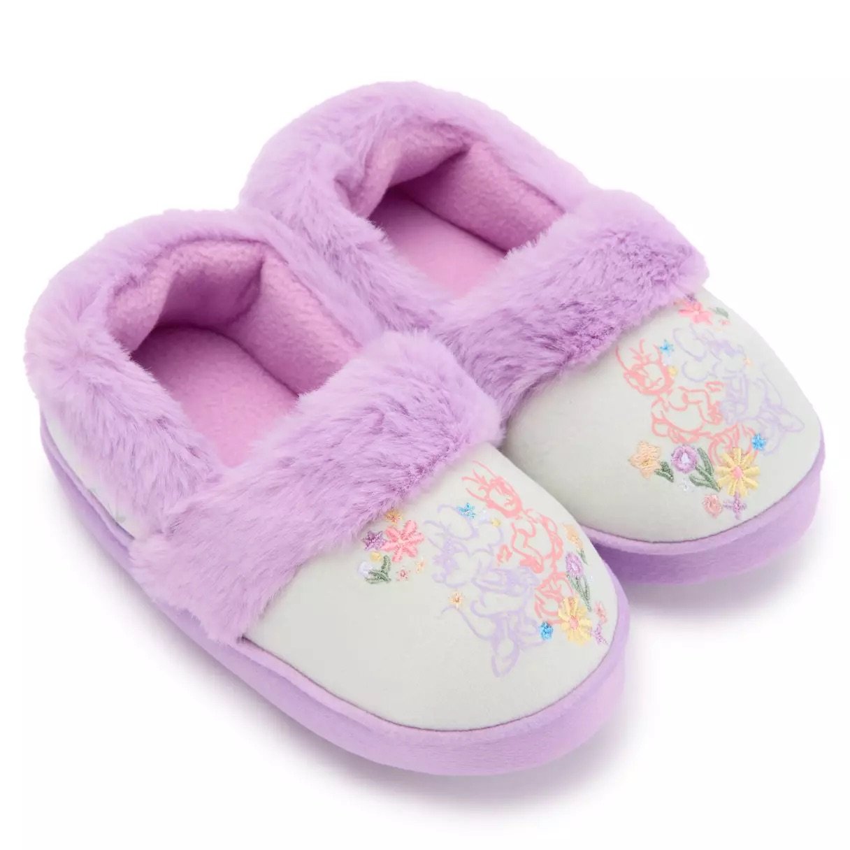 Kids Minnie &amp; Daisy Slippers